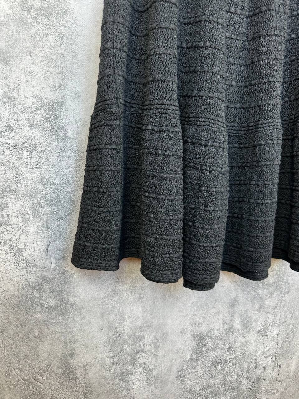 Alaia Alaia Paris Sculpted Textured Knit Skirt High Waist Size 26" / US 2 / IT 38 - 6 Thumbnail