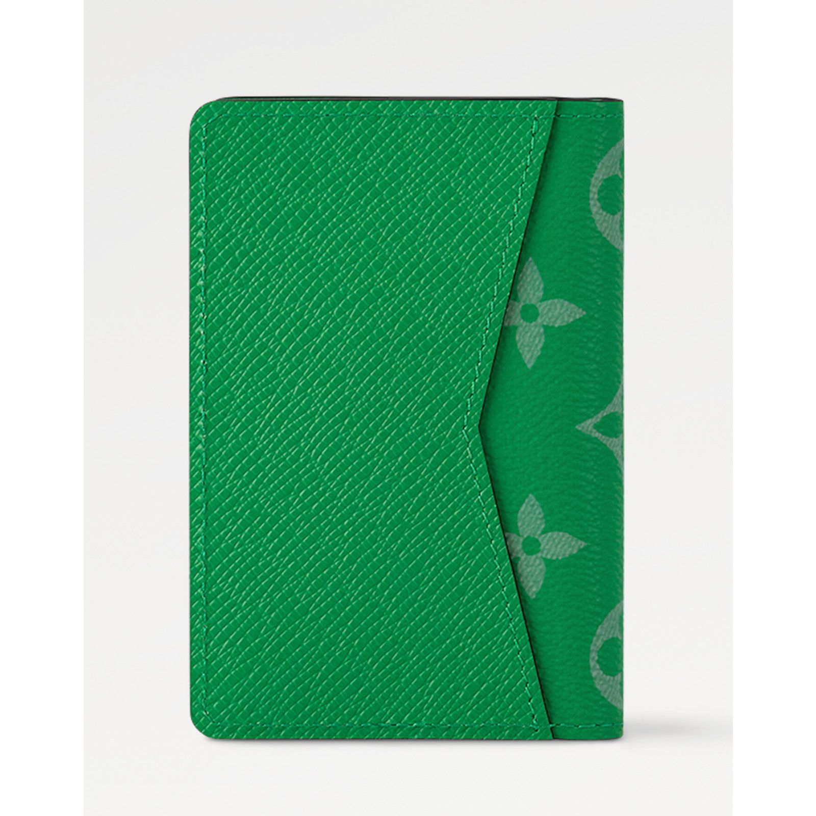 Louis Vuitton Louis Vuitton Green Monogram Logo Pocket Organizer Wallet Size ONE SIZE - 7 Thumbnail
