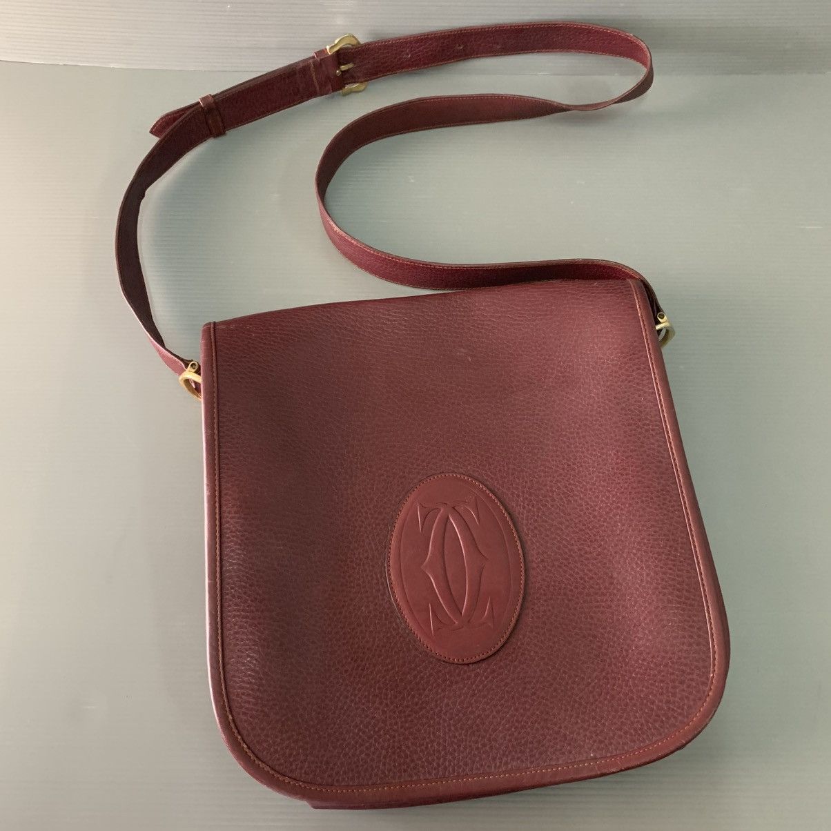 Cartier Cartier Paris Leather Mesengger Size ONE SIZE - 3 Thumbnail