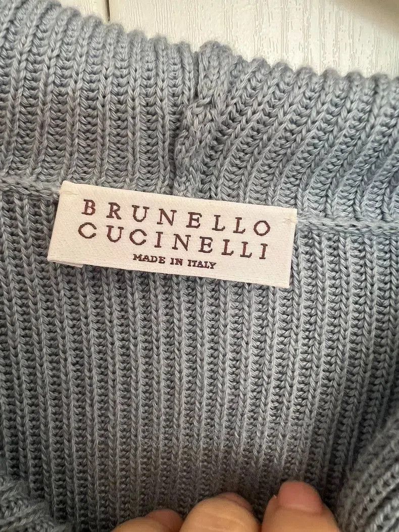 Brunello Cucinelli Brunello Cucinelli Gray Hooded Sweater. Size US M / EU 48-50 / 2 - 4 Thumbnail