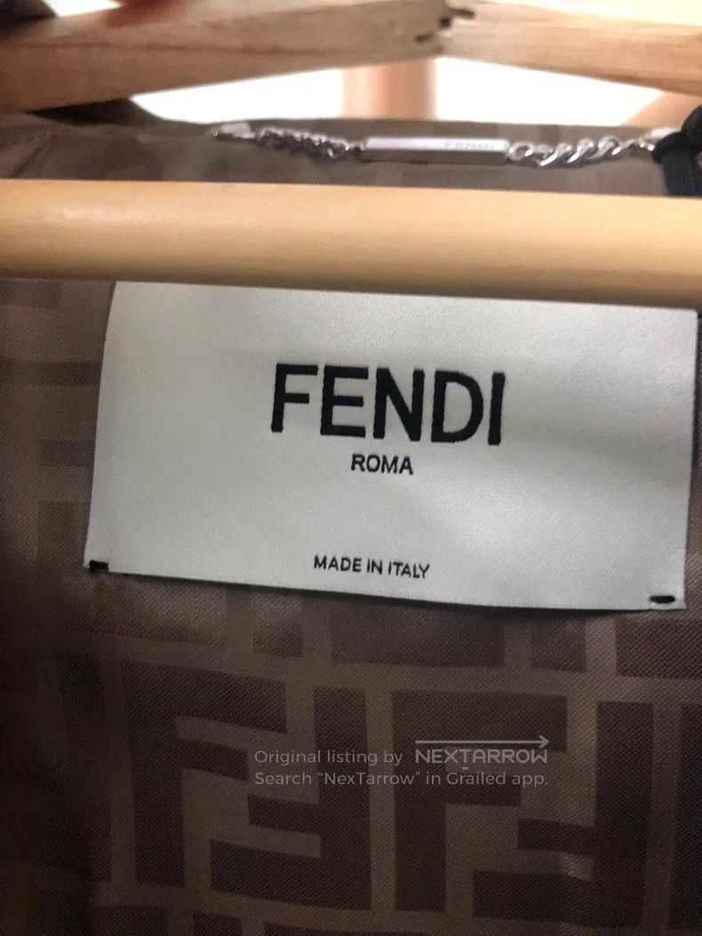 Fendi Fendi All-over printed trench coat Size XXS / US 00 / IT 34 - 8 Thumbnail