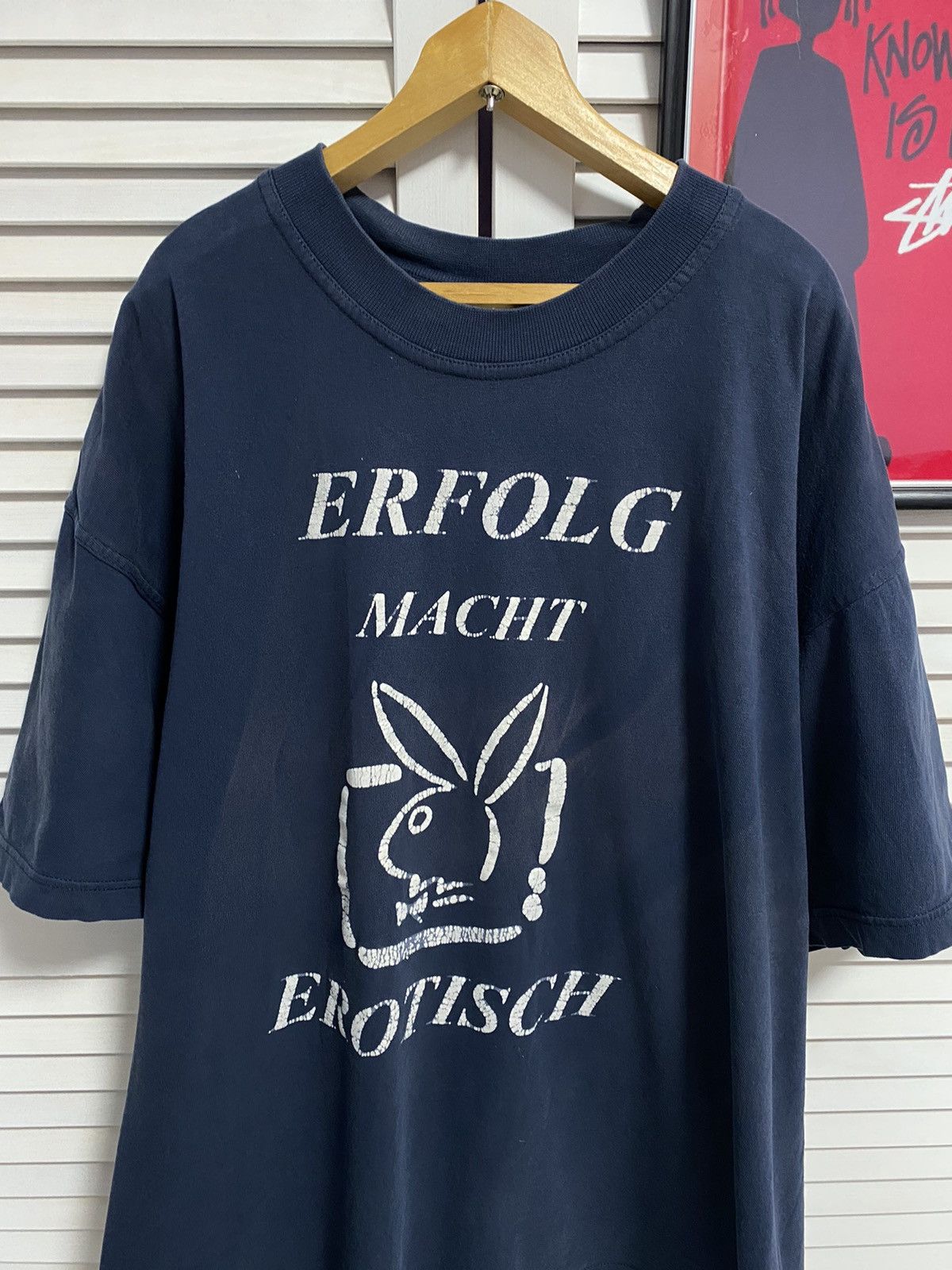 Playboy Vintage Y2K Playboy Parody Tee – Erfolg Macht Erotisch Size US XL / EU 56 / 4 - 2 Thumbnail