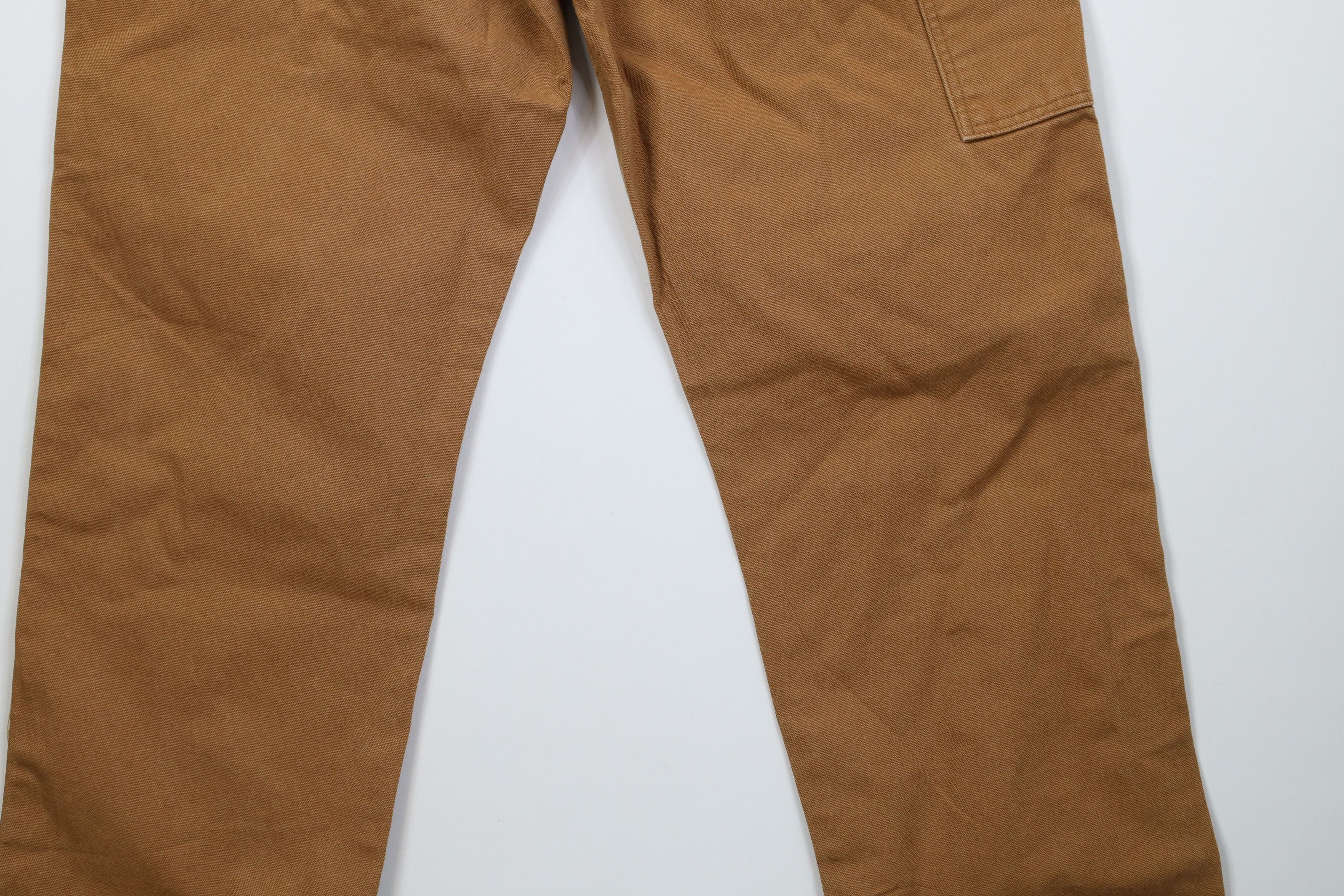 Dickies Vintage Y2K Dickies Wide Leg Canvas Dungaree Pants Brown Size US 38 / EU 54 - 13 Thumbnail