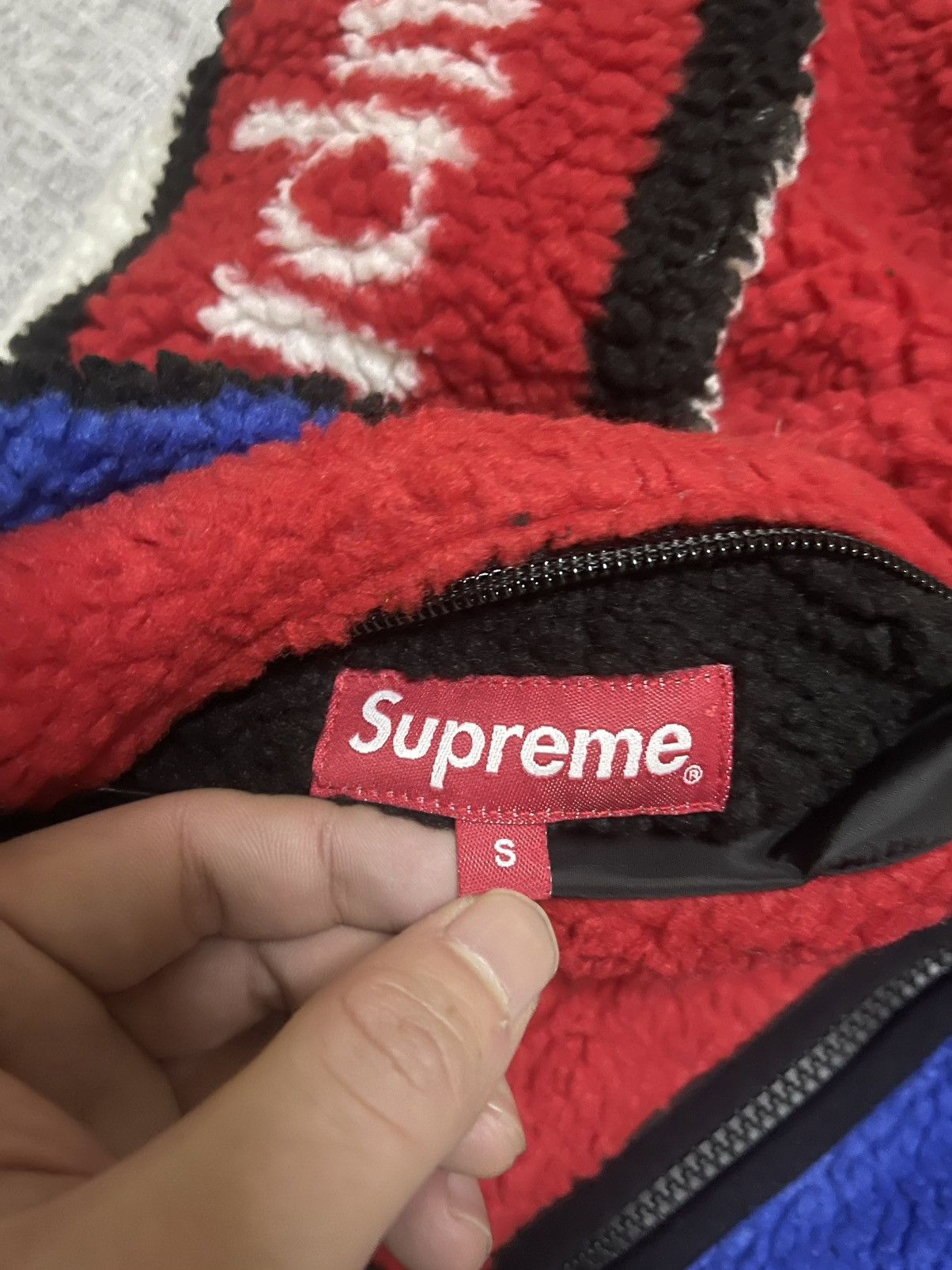 Supreme Supreme reversible colorblocked fleece Jacket Size US S / EU 44-46 / 1 - 5 Thumbnail