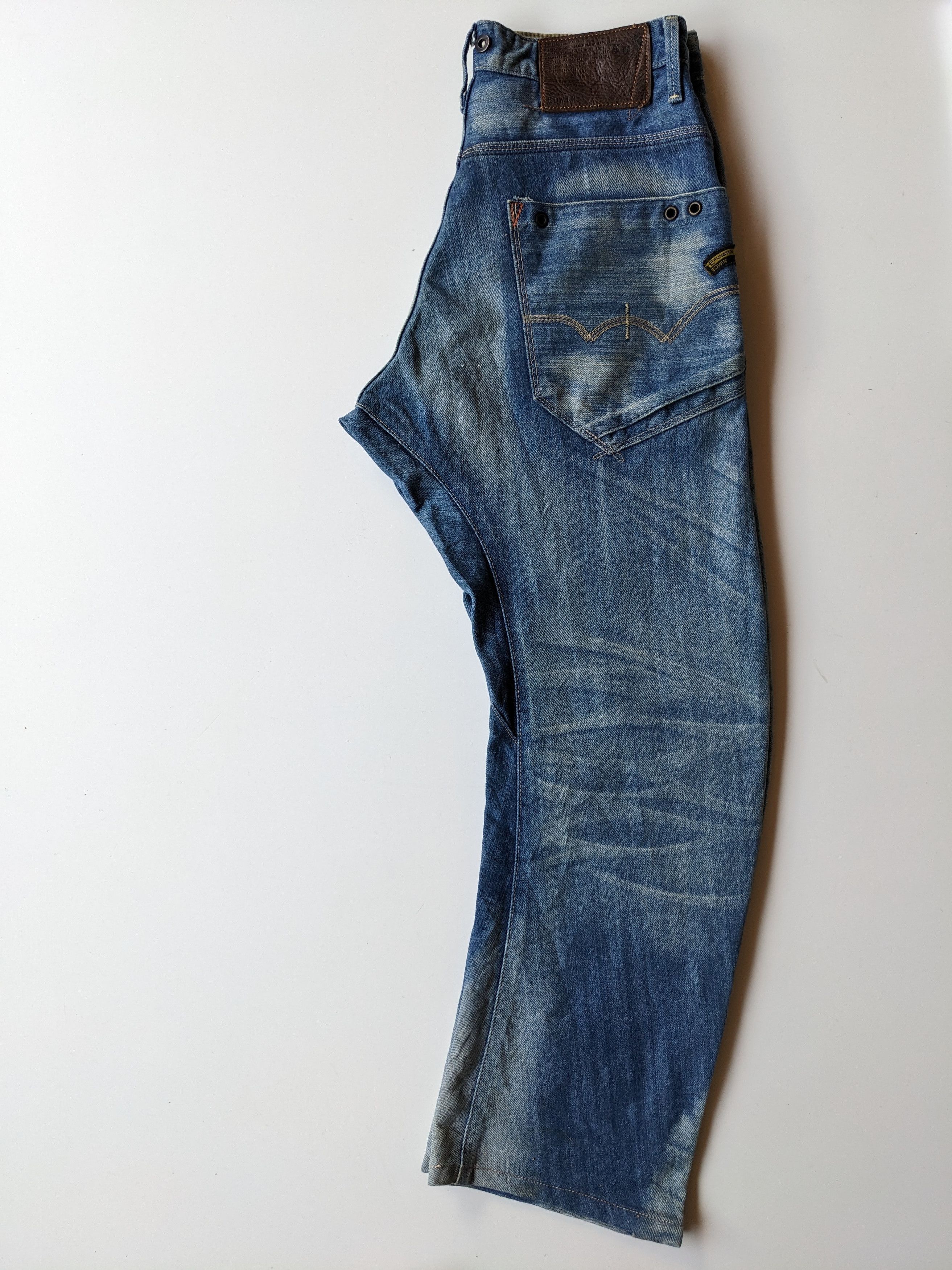 Edwin EDWIN faded wash curve leg Size US 28 / EU 44 - 1 Thumbnail