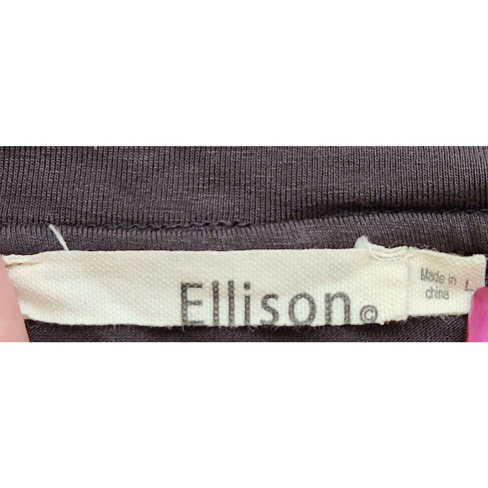 Other Ellison Charcoal Gray V Neck A Line Dress Large Lightweight Size L / US 10 / IT 46 - 5 Thumbnail
