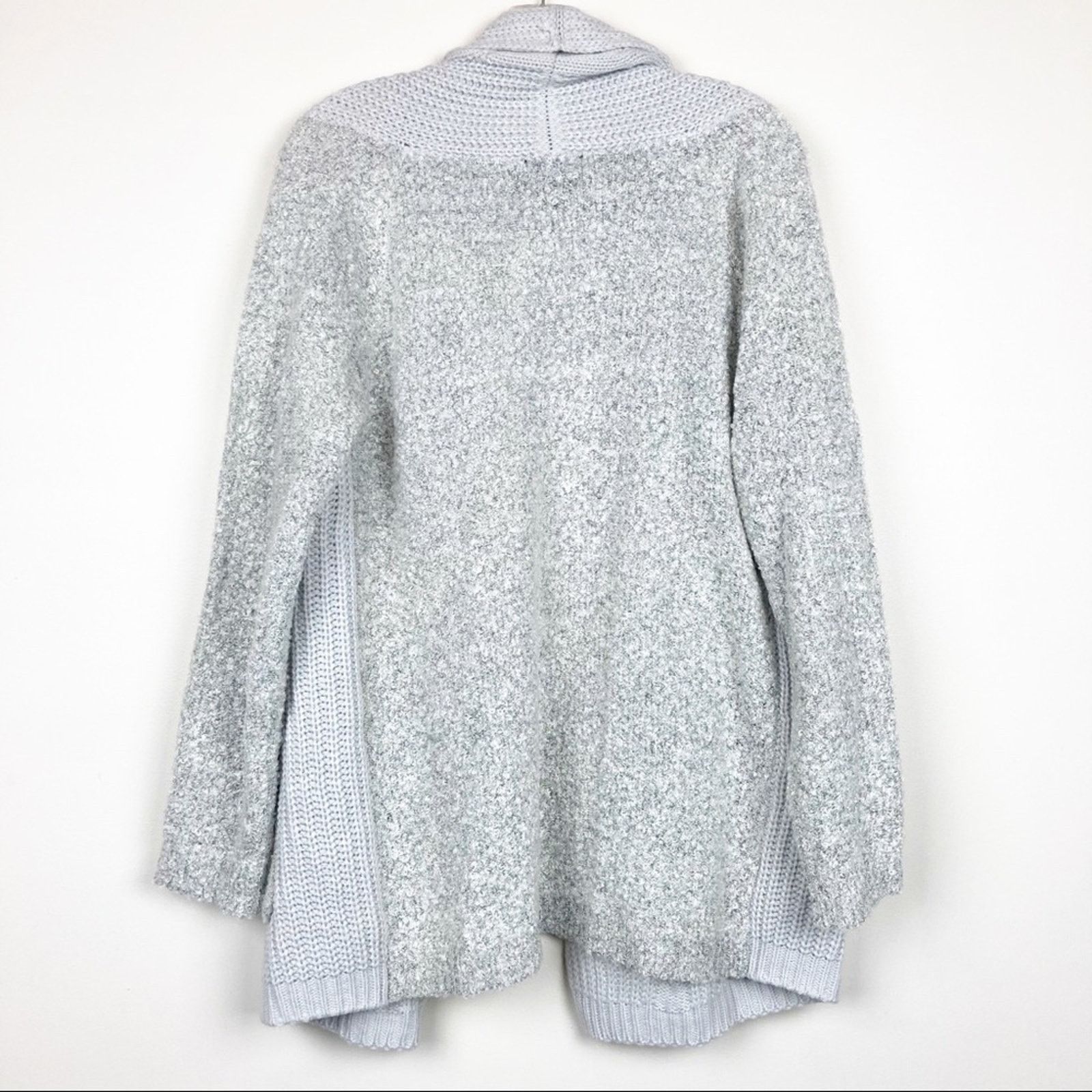 Other Ceny Gray Knit Open Front Cardigan Sz S Size S / US 4 / IT 40 - 3 Thumbnail