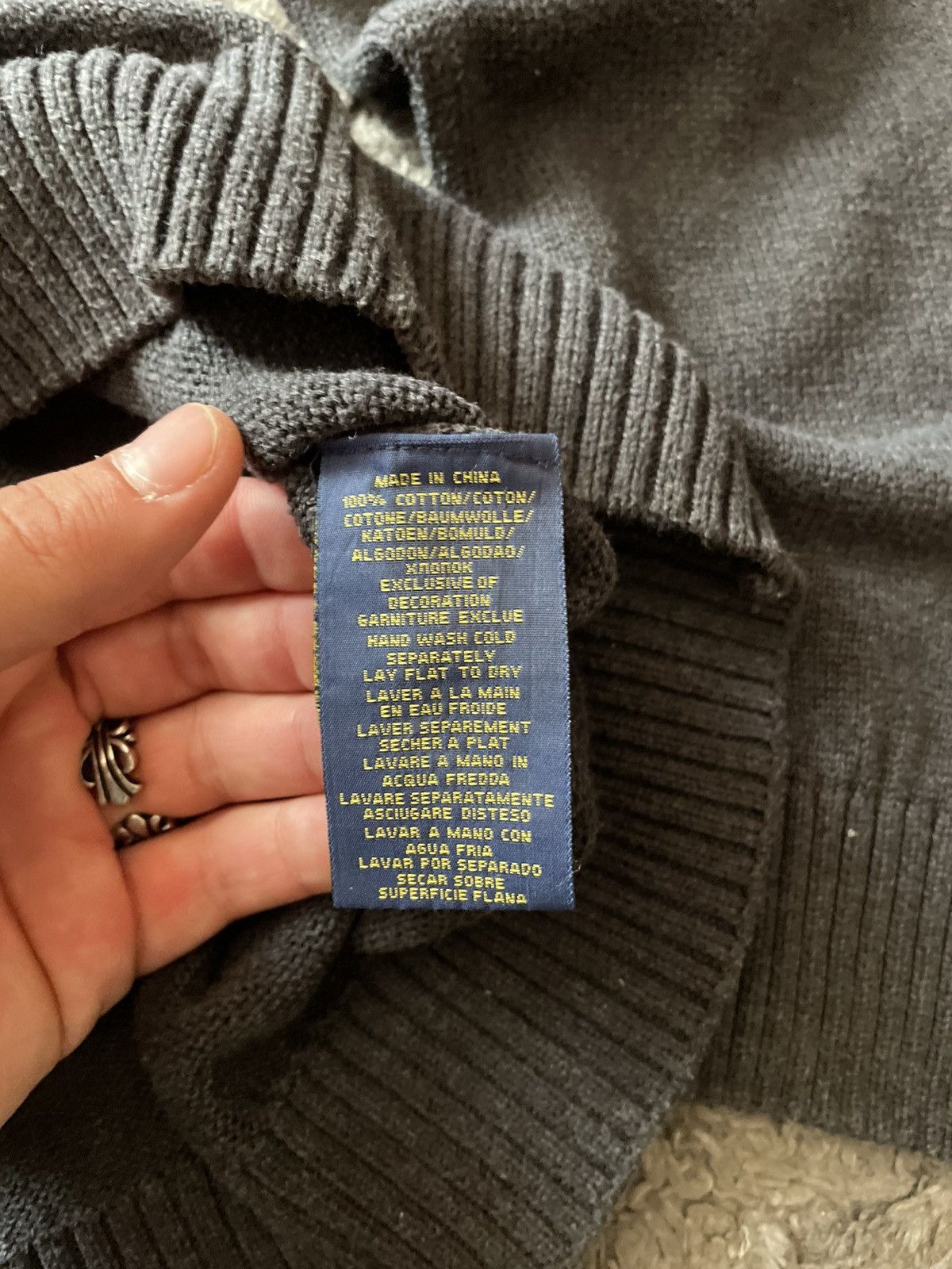 Polo Ralph Lauren × Vintage Polo Ralph Lauren Sweater Streetwear Vintage Basic Logo Rare Size US XL / EU 56 / 4 - 10 Thumbnail
