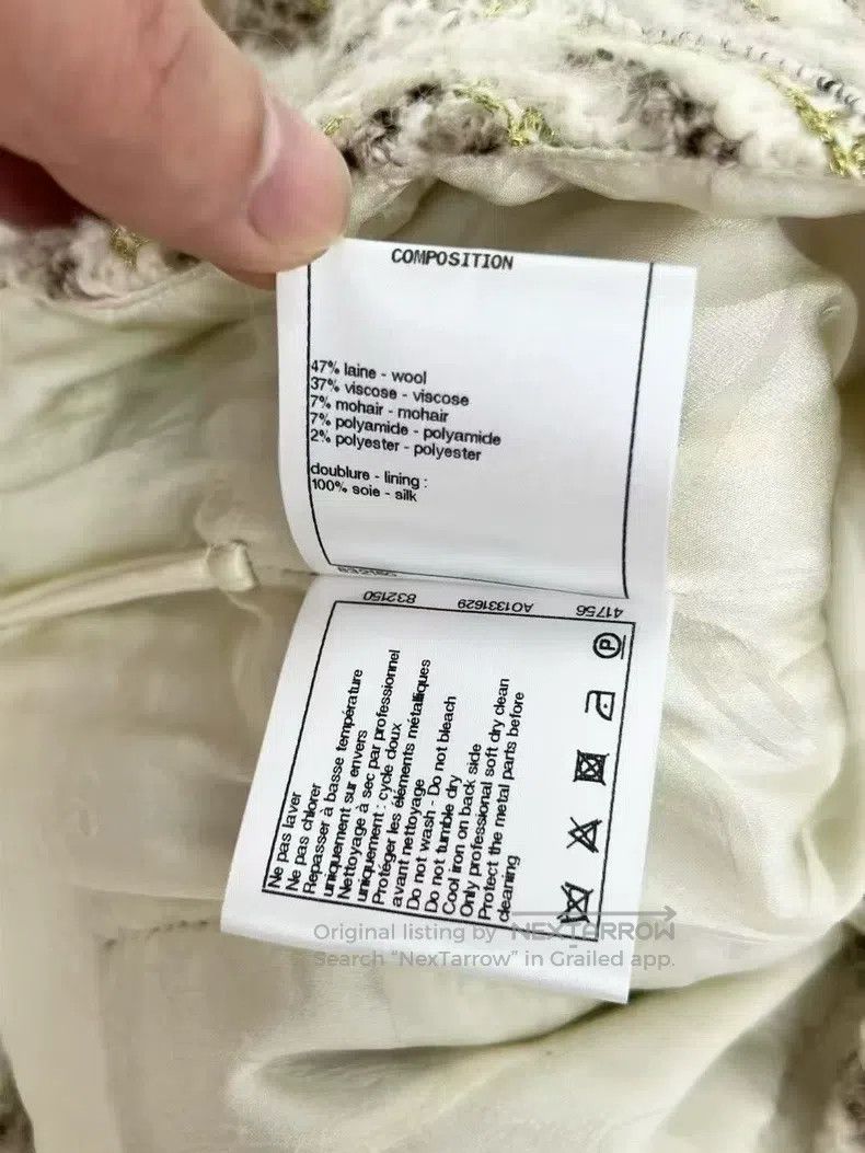 Chanel Chanel Hamburg series organised skirt Size 24" / US 00 / IT 34 - 6 Thumbnail