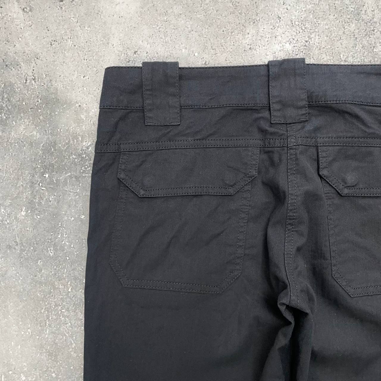 Armani Armani Jeans Flared Bootcut Pants Women’s Black Size 28 Size 28" / US 6 / IT 42 - 22 Thumbnail