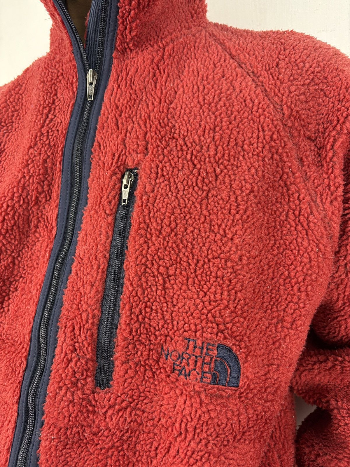 The North Face × Vintage Vintage The North Face Deep Pile Fleece Sherpa Jacket Wind Size US M / EU 48-50 / 2 - 2 Thumbnail