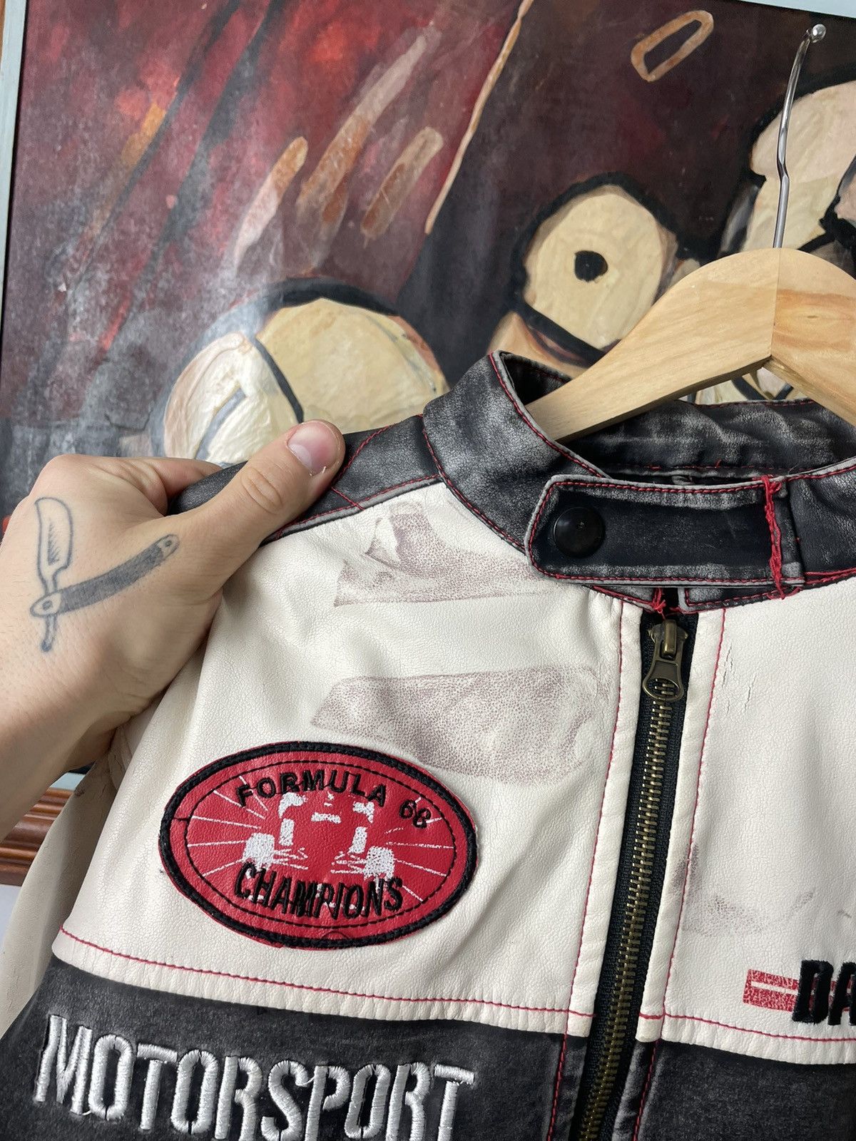 Vintage Women Racing Jacket Vintage Motorsport Y2k Daytona Hype Rare Size S / US 4 / IT 40 - 5 Thumbnail