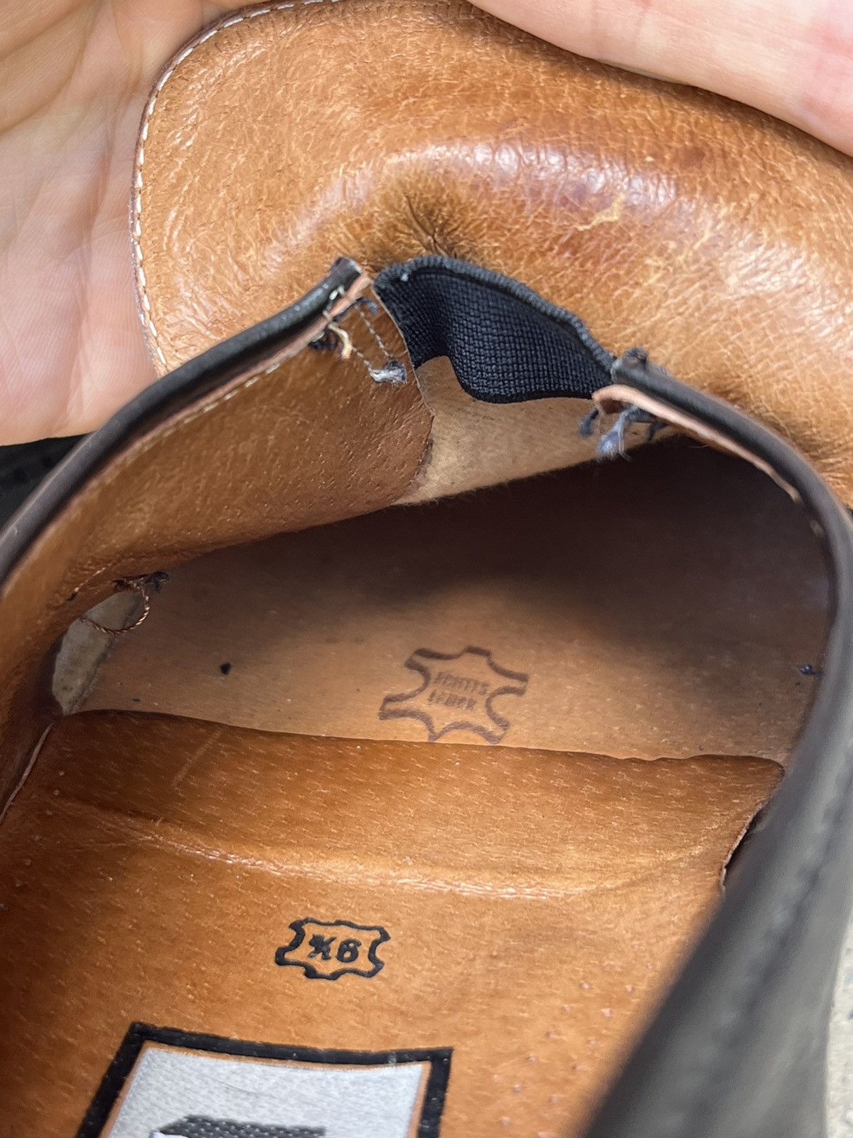 Genuine Leather Vintage Massive Loafers Genuine Leather Horsebit Bugatti Size US 10 / EU 43 - 7 Thumbnail