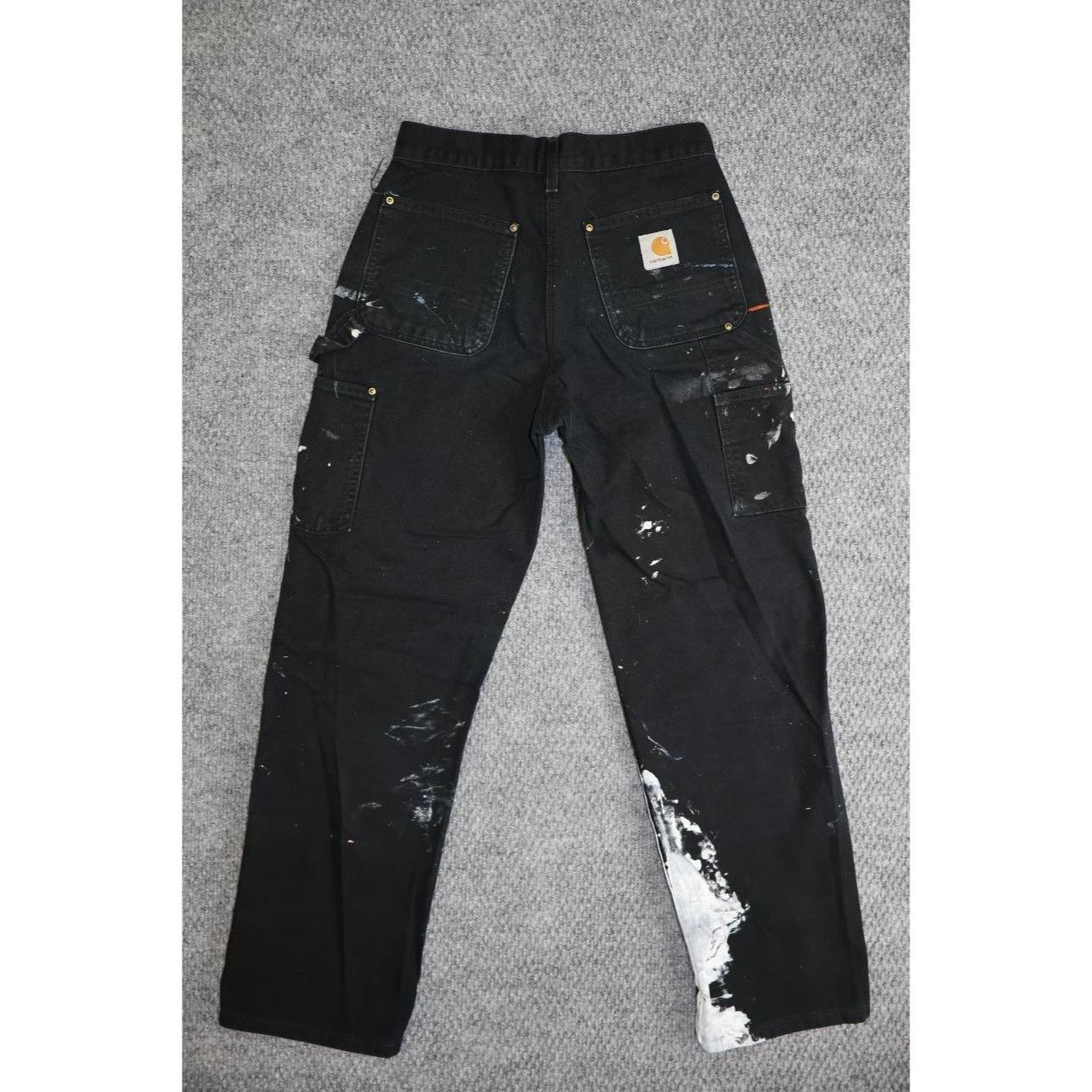 Carhartt Vintage Carhartt B01 Black Canvas Double Knee Work Pants Size US 28 / EU 44 - 2 Thumbnail