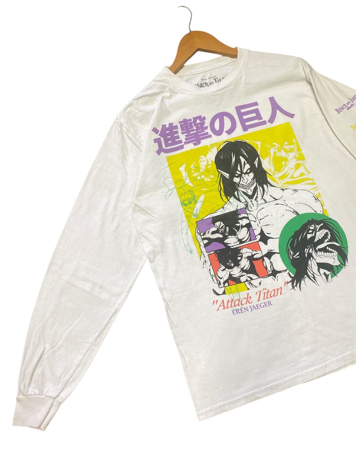Anime × Japanese Brand × Vintage 💸BINDING OFFER💸VINTAGE ATTACK ON TITAN FINAL SEASON ANIME 🔥 Size US M / EU 48-50 / 2 - 3 Thumbnail