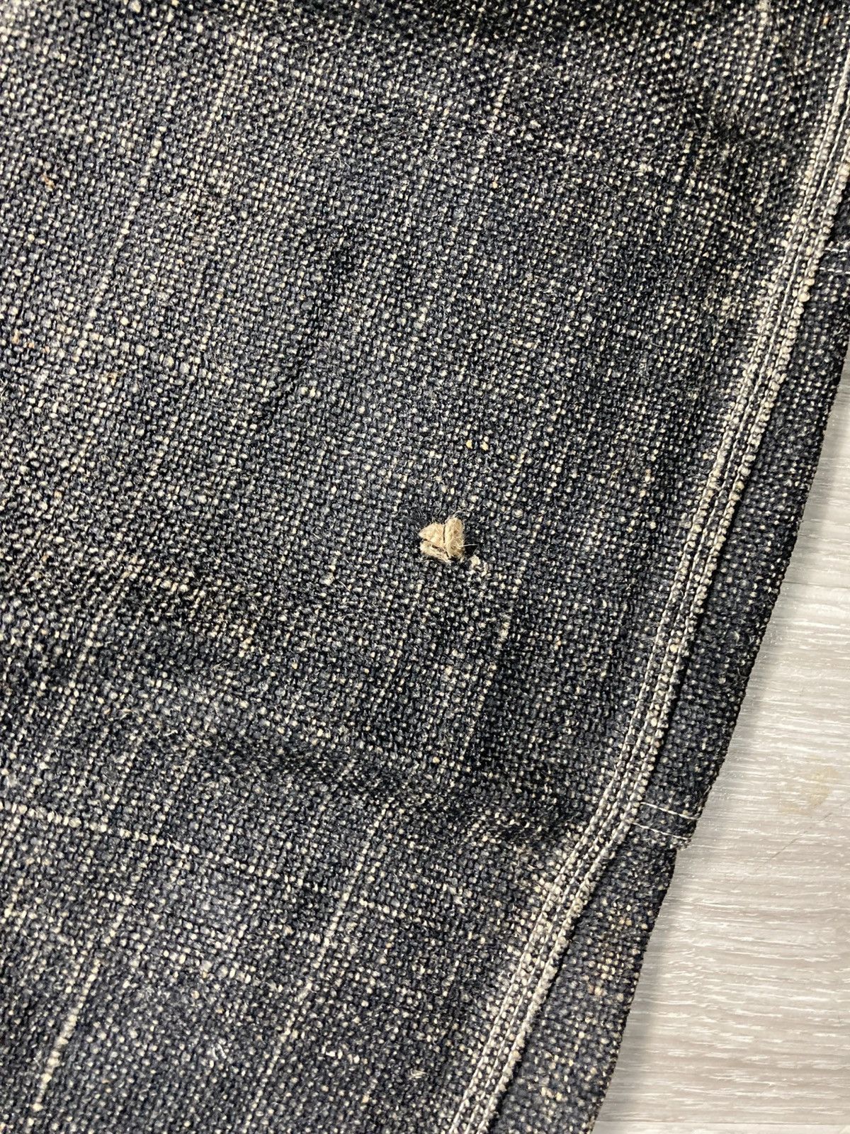 Studio D'Artisan Studio D Artisan Baggy Jeans Sack Material Made In Japan Size US 33 - 10 Thumbnail