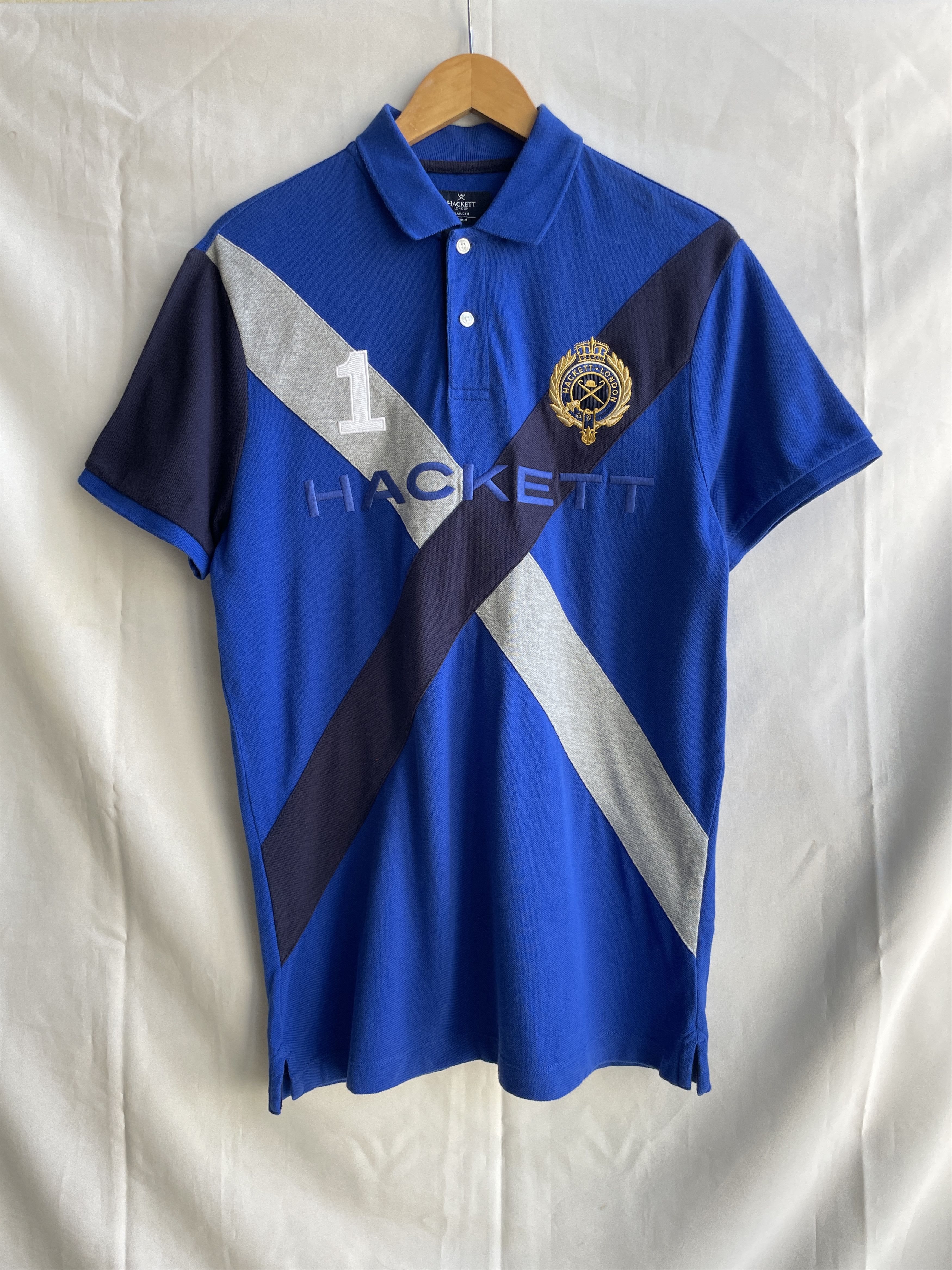 Hackett Hackett Cross Polo T-Shirt Size M Size US M / EU 48-50 / 2 - 1 Thumbnail