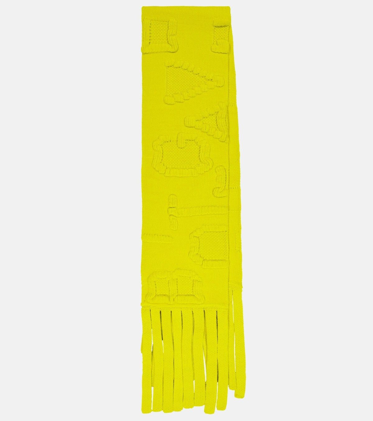 o1y0725 Size : OS / Scarf in Lime Green