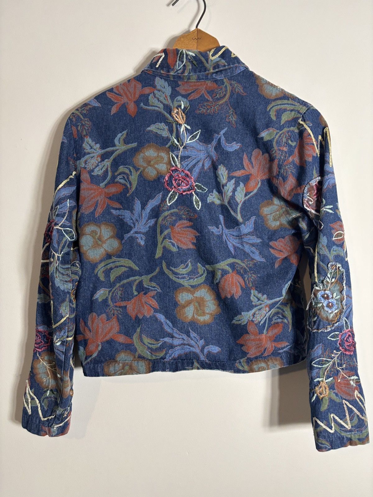 Vintage Vintage Lifestyles Geometric Pattern Jacket AOP Boho Small Size S / US 4 / IT 40 - 4 Thumbnail