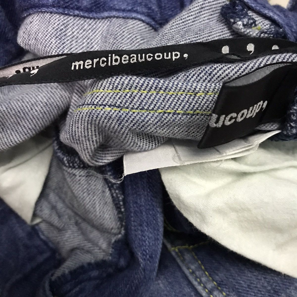 Japanese Brand 💥Issey Miyake💥 Japanese Brand Mercibeacoup Denim💥 Size 28" / US 6 / IT 42 - 4 Thumbnail