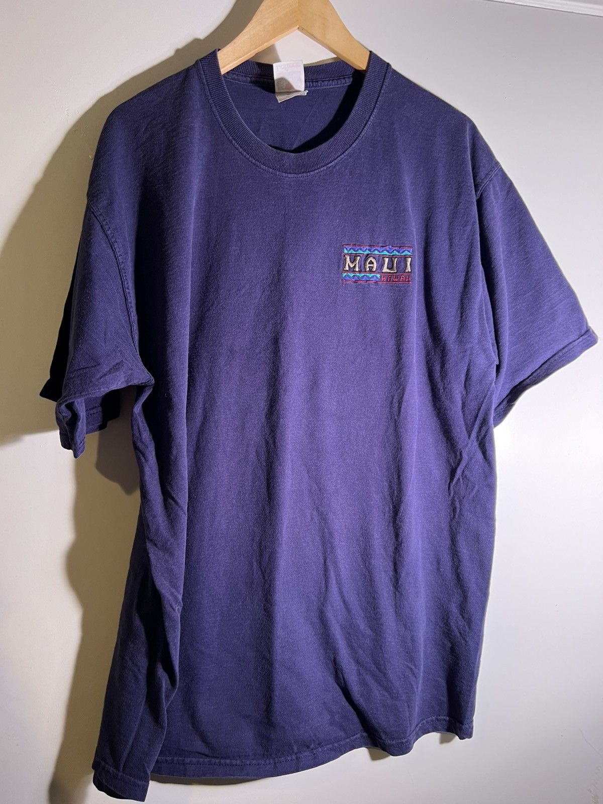 Vintage 90’s 2000’s Y2K VTG Vintage Maui Hawaii Graphic Logo Shirt Size US XL / EU 56 / 4 - 1 Thumbnail