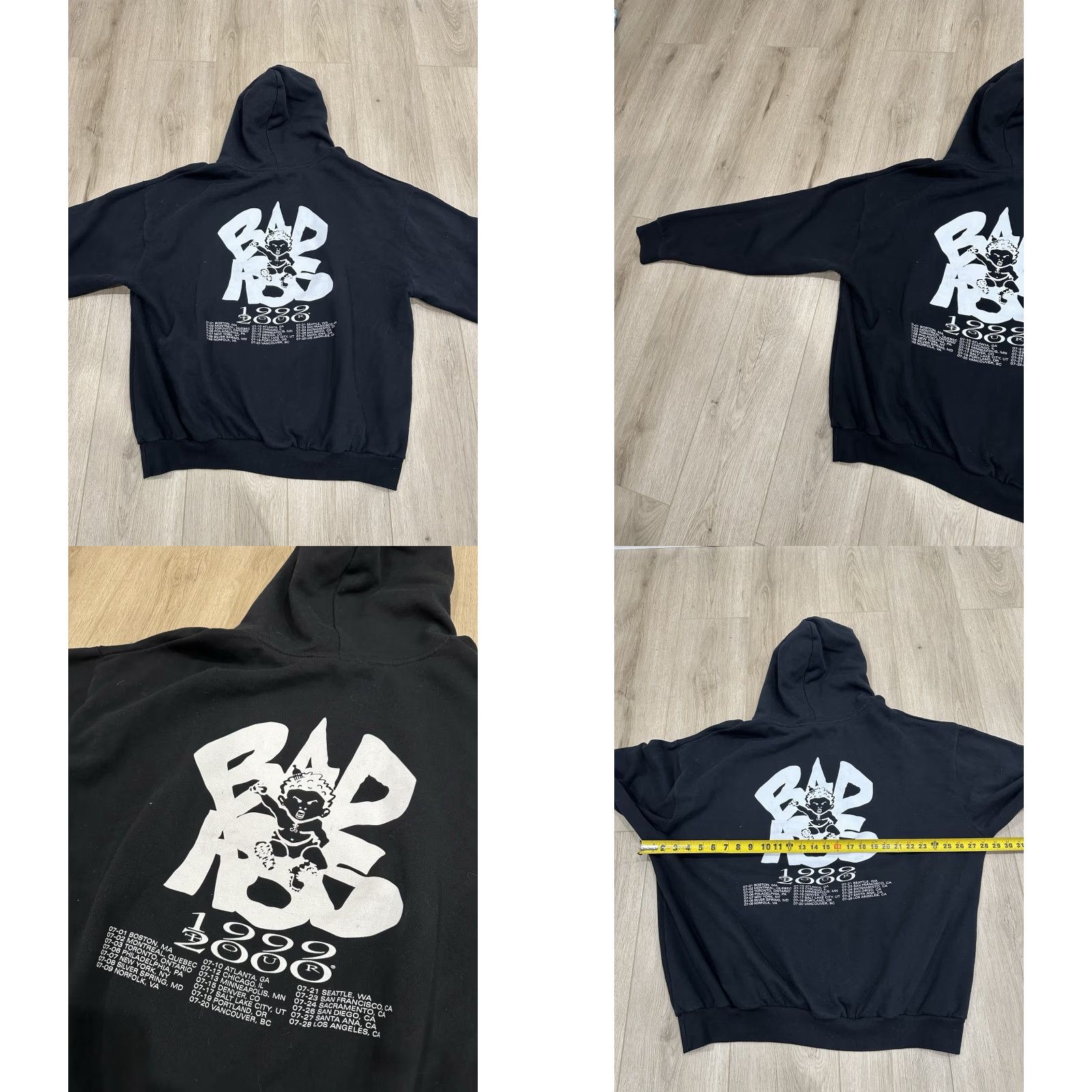 Doublet Joey Badass 1999 2000 Anniversary Hoodie Double Sided Men 2XL Size US XXL / EU 58 / 5 - 8 Thumbnail