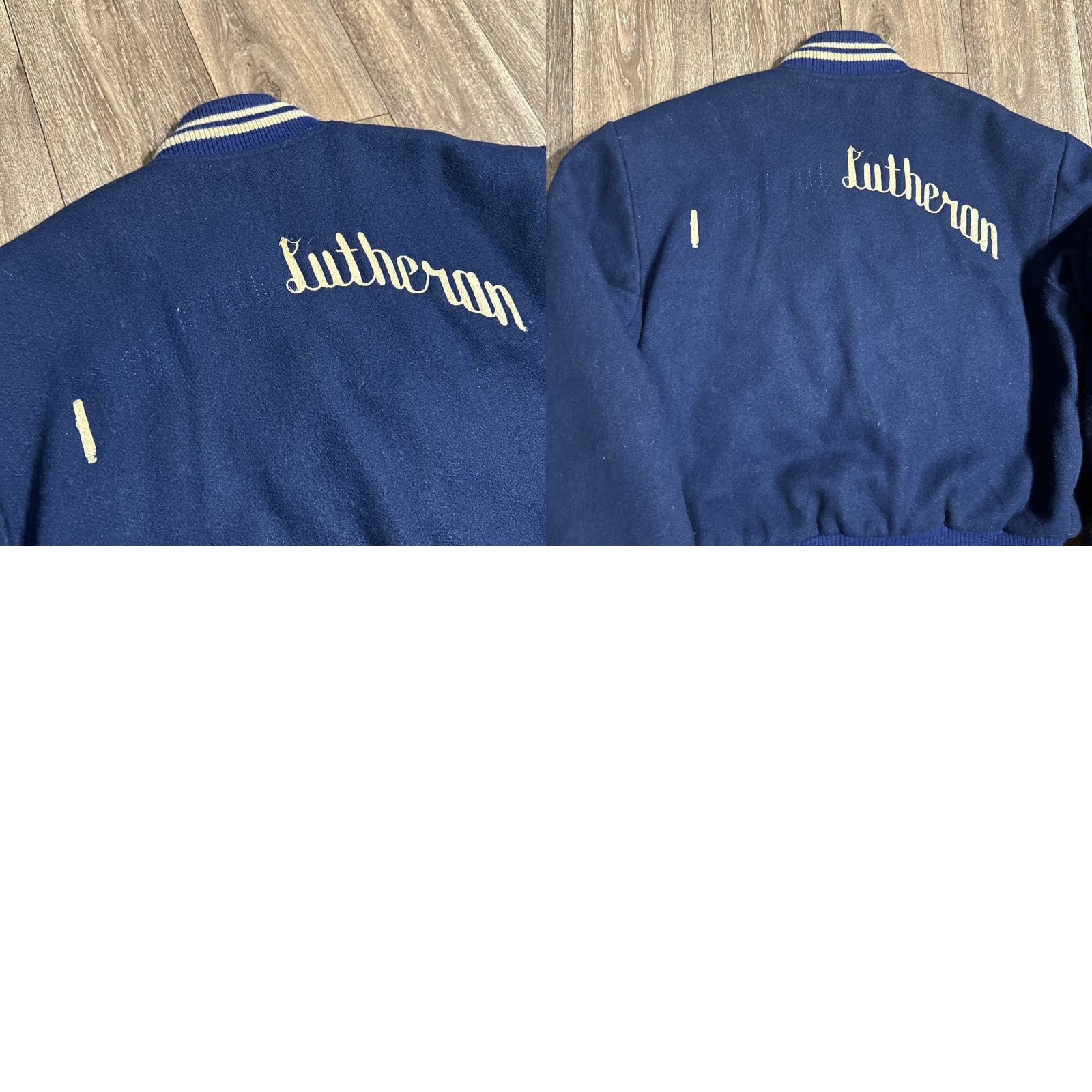 Vintage VINTAGE Standard Pennant Company Wool Jacket Varsity M Men Blue 70s Pit to Pit 25.5” Length 25” Size US M / EU 48-50 / 2 - 8 Thumbnail