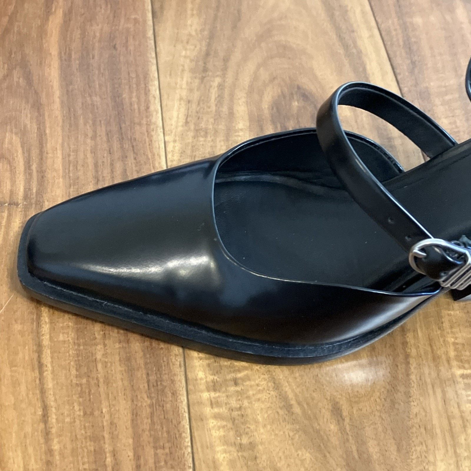 Rag & Bone NIB $468 Rag & Bone Mari Heel Sandal Black Suede Size: 9.5 Size US 9.5 / IT 39.5 - 7 Thumbnail