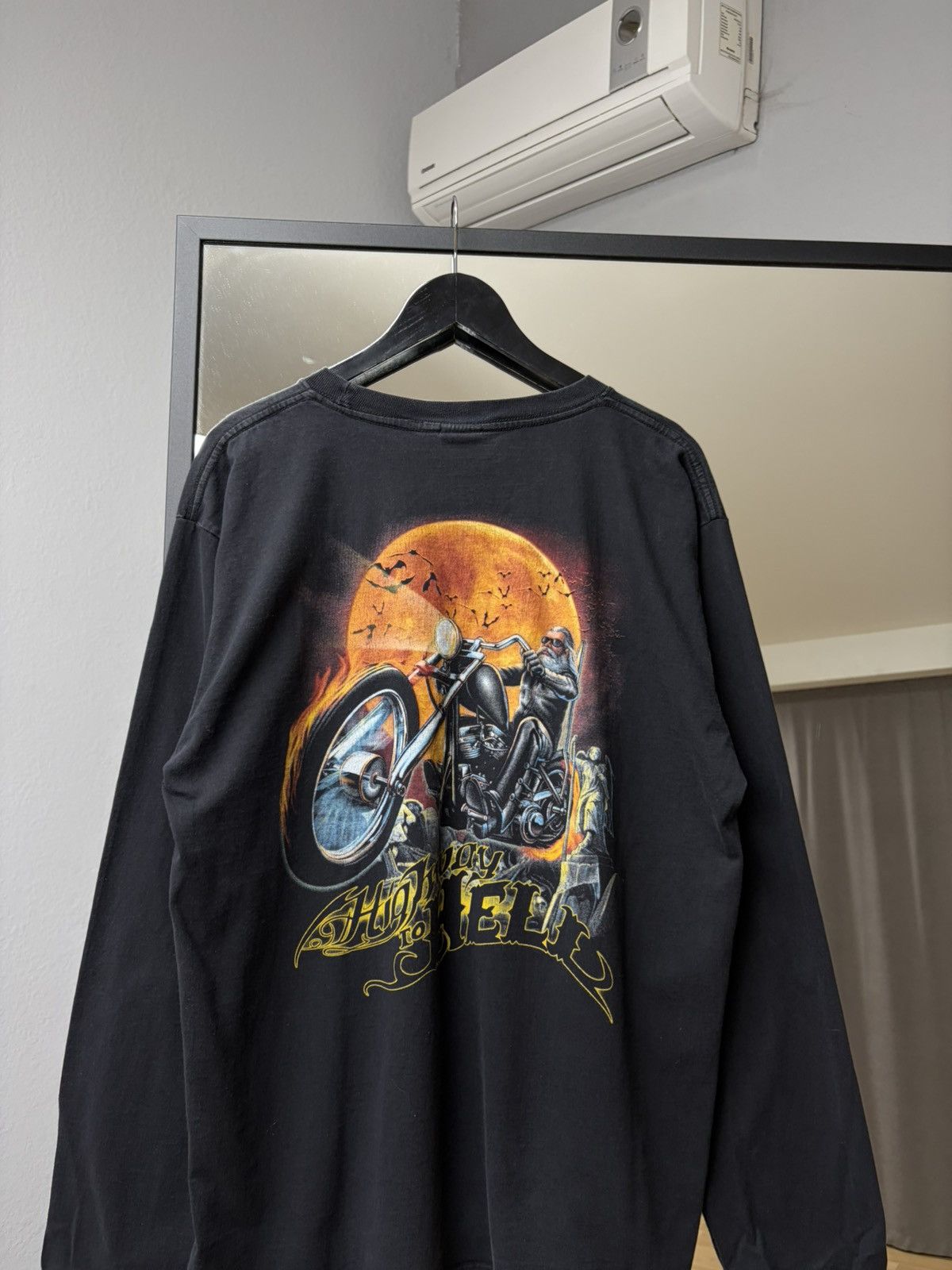 Harley Davidson Vintage Harley-Davidson Long Sleeve Tee Biker Graphic Y2K Size US XL / EU 56 / 4 - 13 Thumbnail