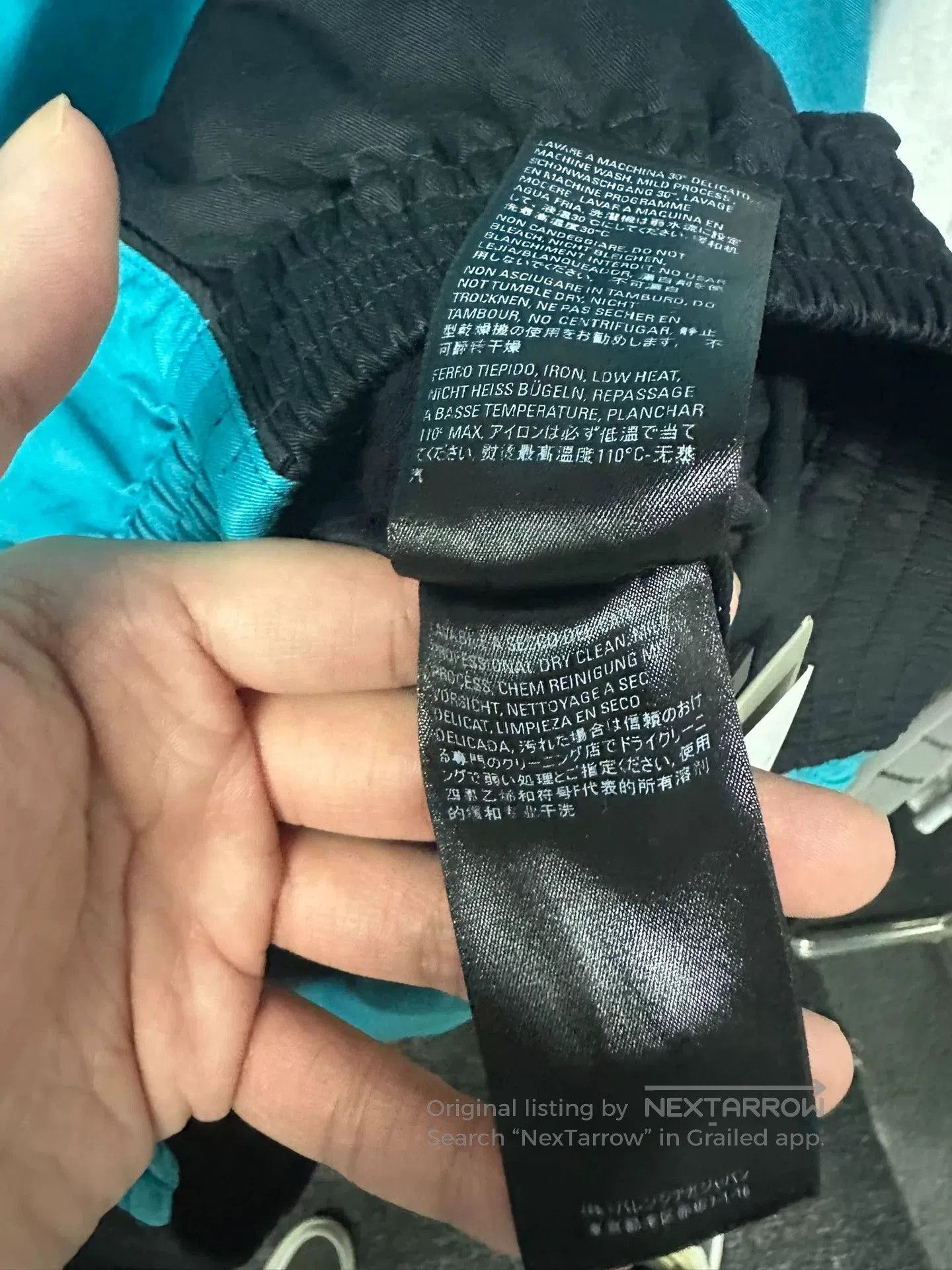 Balenciaga Balenciaga Blue Black Jacket. Size US XS / EU 42 / 0 - 5 Thumbnail