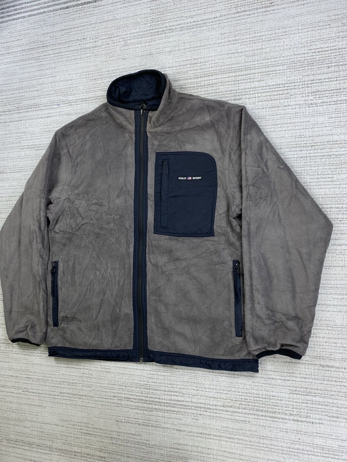 Polo Ralph Lauren Vintage Polo Ralph Lauren Sports Reversible Jacket Size US M / EU 48-50 / 2 - 12 Thumbnail
