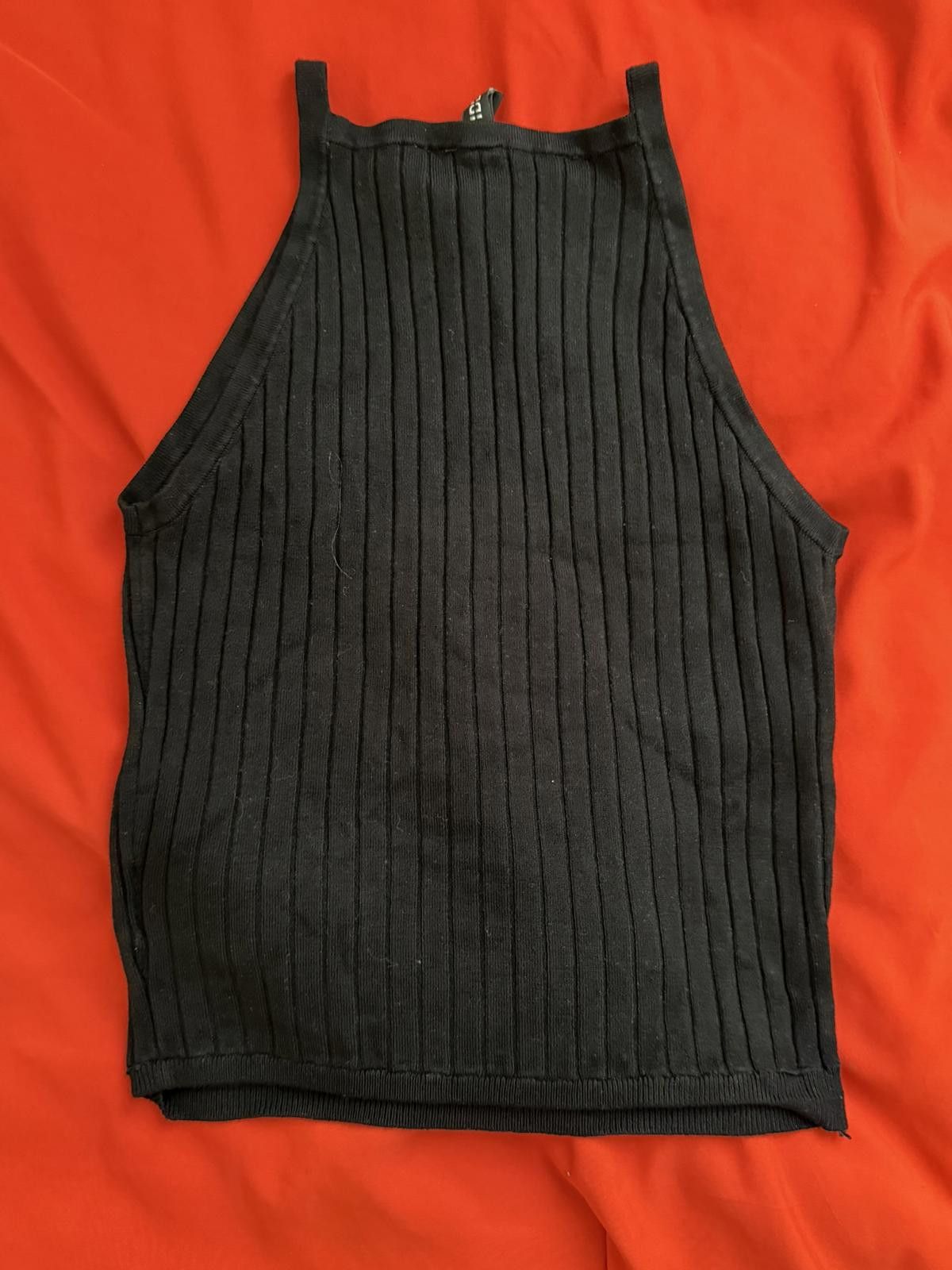 Other H&M DIVIDED Knit Tank Top in Black (SMALL) Size S / US 4 / IT 40 - 2 Thumbnail