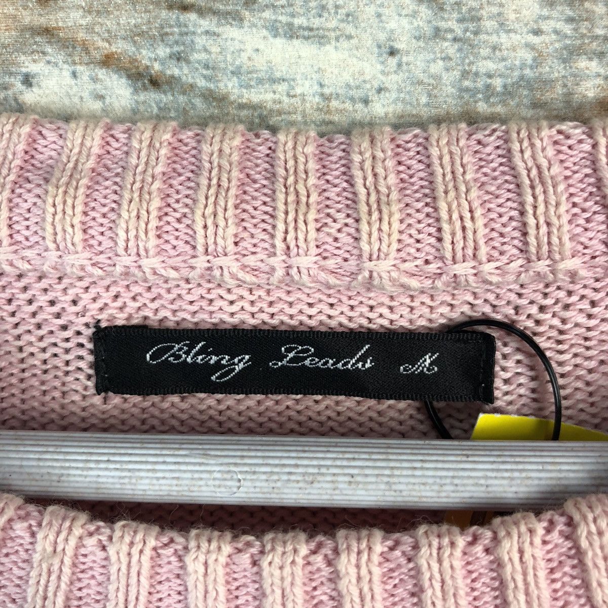 Homespun Knitwear × Japanese Brand Blins Bleads Pink Knitwear sweatshirt #A1966 Size US M / EU 48-50 / 2 - 9 Thumbnail