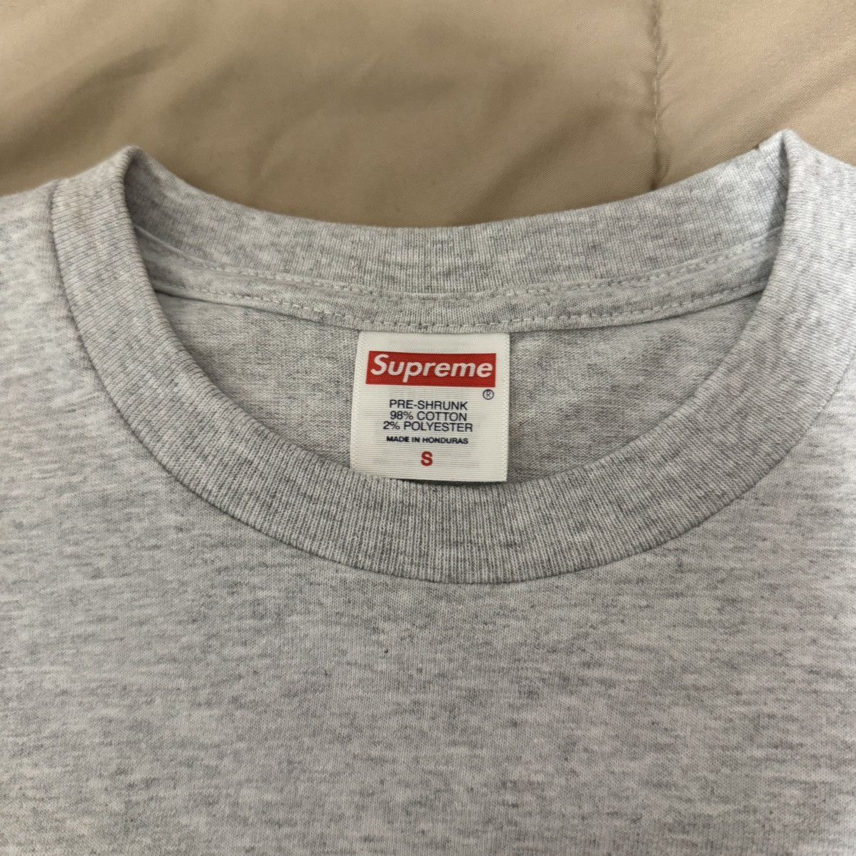 Supreme Supreme Tera Patrick Collegiate Tee Ash Grey Size US S / EU 44-46 / 1 - 3 Thumbnail