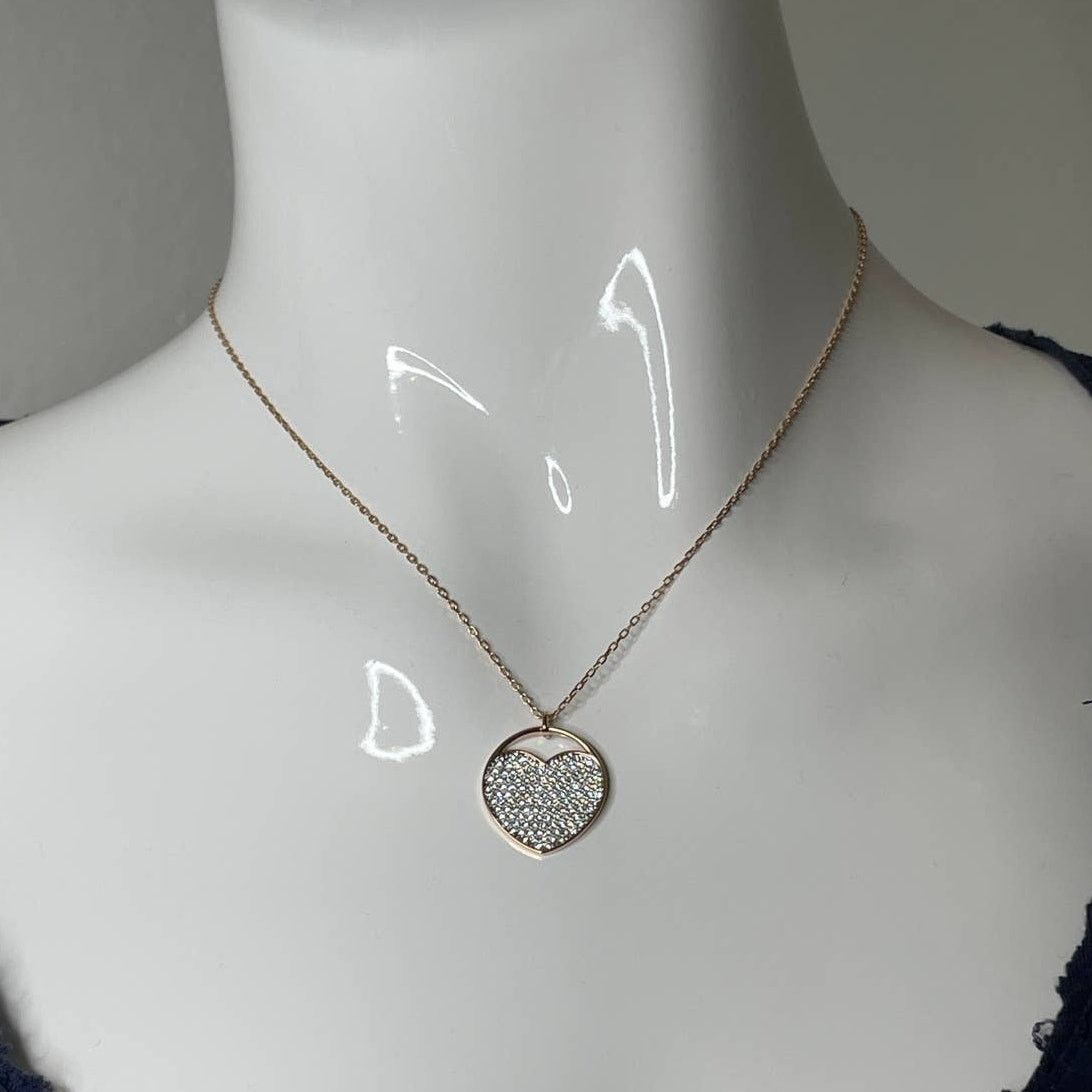Swarovski Swarovski Ginger Heart Pendant Crystal Necklace Size ONE SIZE - 5 Thumbnail