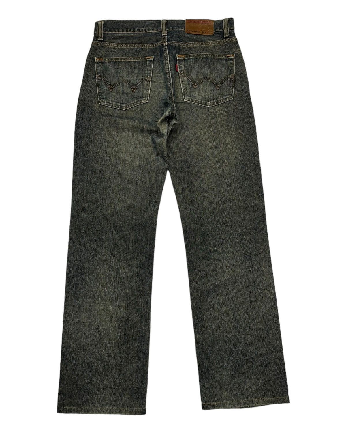 Edwin EDWIN 503 RUSTY MUD WASH DISTRESS DENIM JEANS Size US 32 / EU 48 - 4 Thumbnail