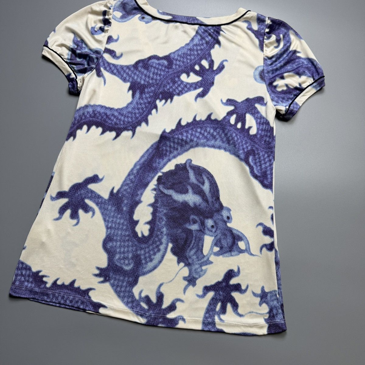 Vivienne Tam Vivienne Tam - Dragon Silk Blouse Size S / US 4 / IT 40 - 3 Thumbnail