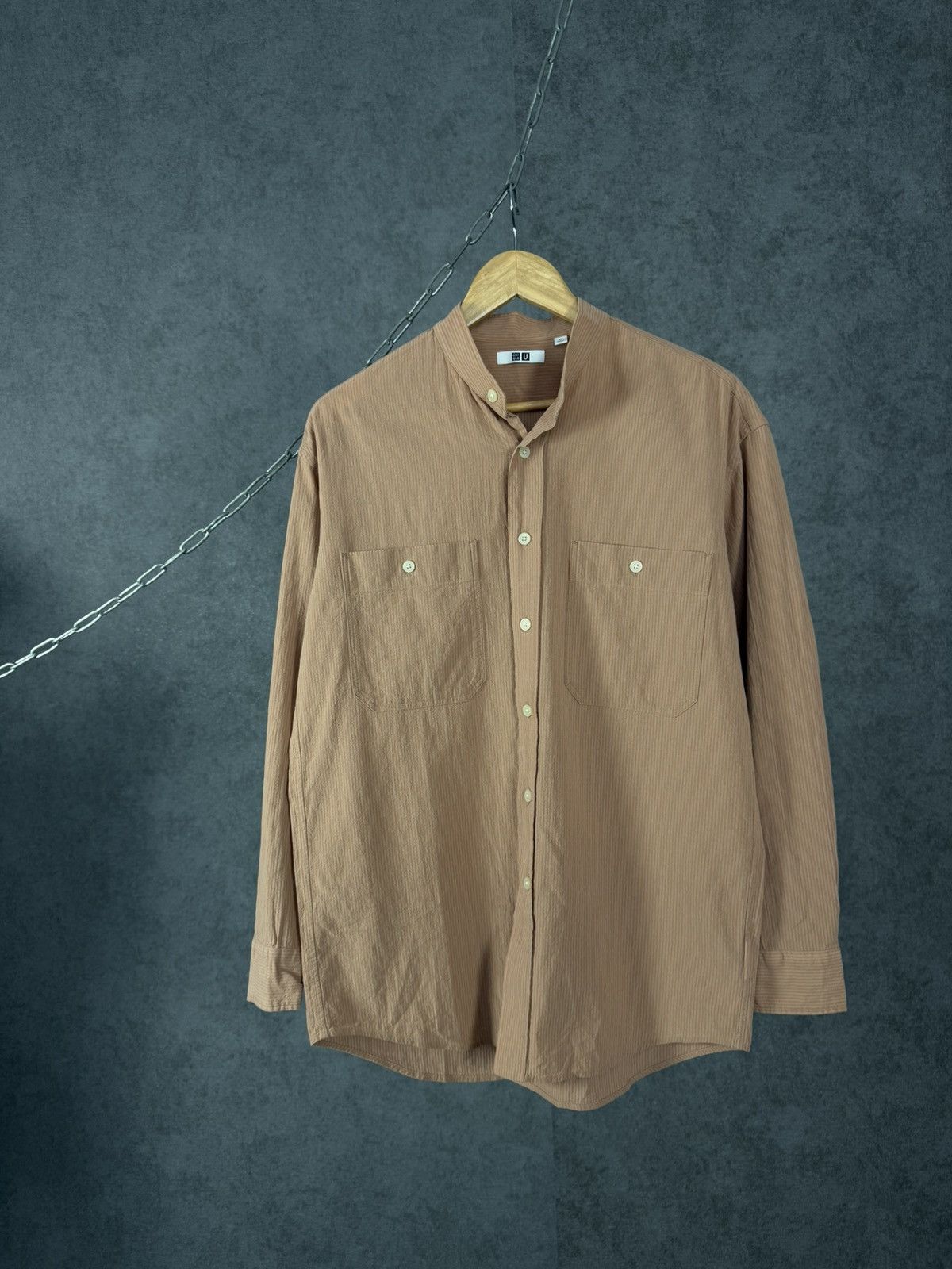 Lemaire × Uniqlo Lemaire x Uniqlo designer striped shirt Size US S / EU 44-46 / 1 - 1 Thumbnail