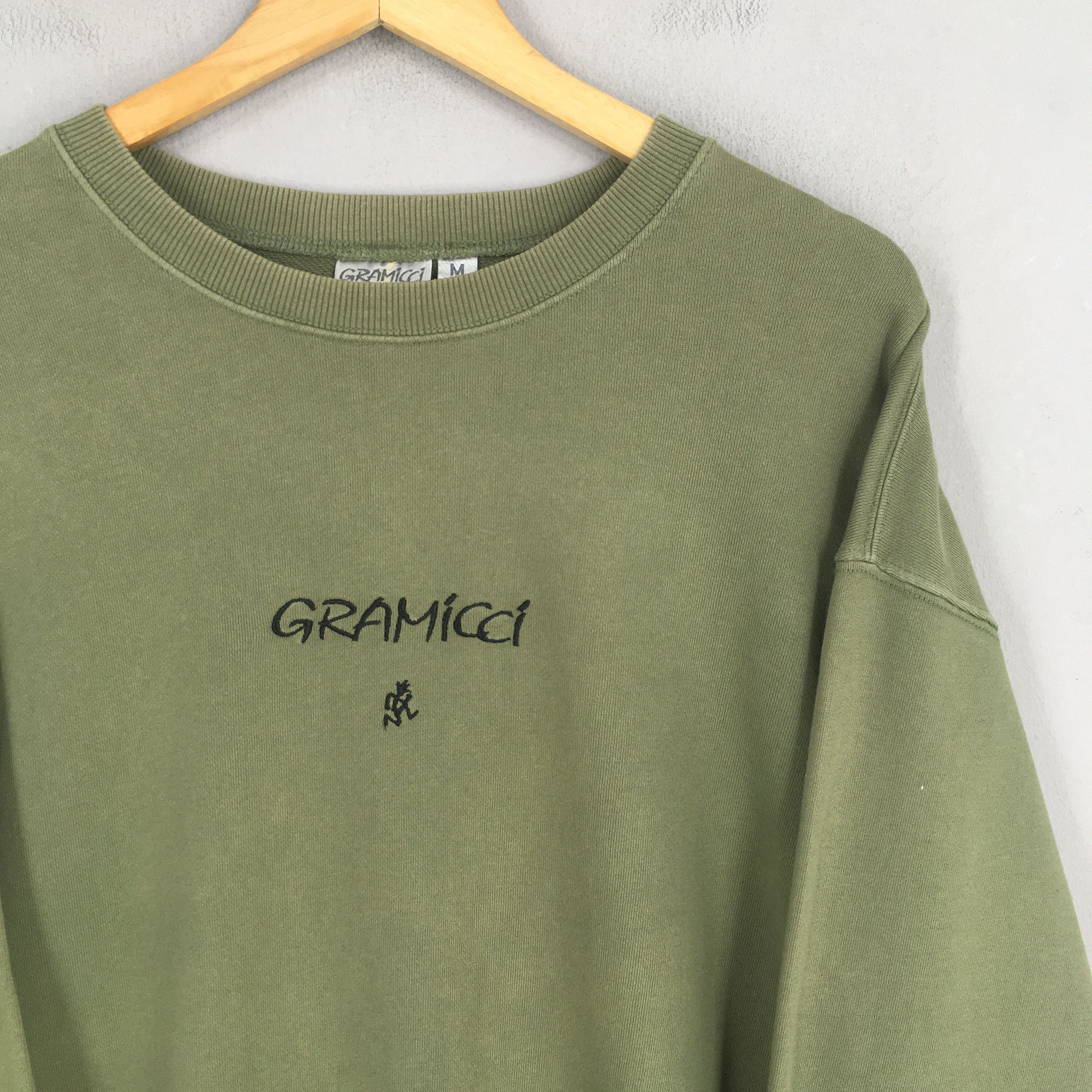 Gramicci Vintage Gramicci Usa Embroidered Logo Sweatshirt Medium Size US M / EU 48-50 / 2 - 2 Thumbnail