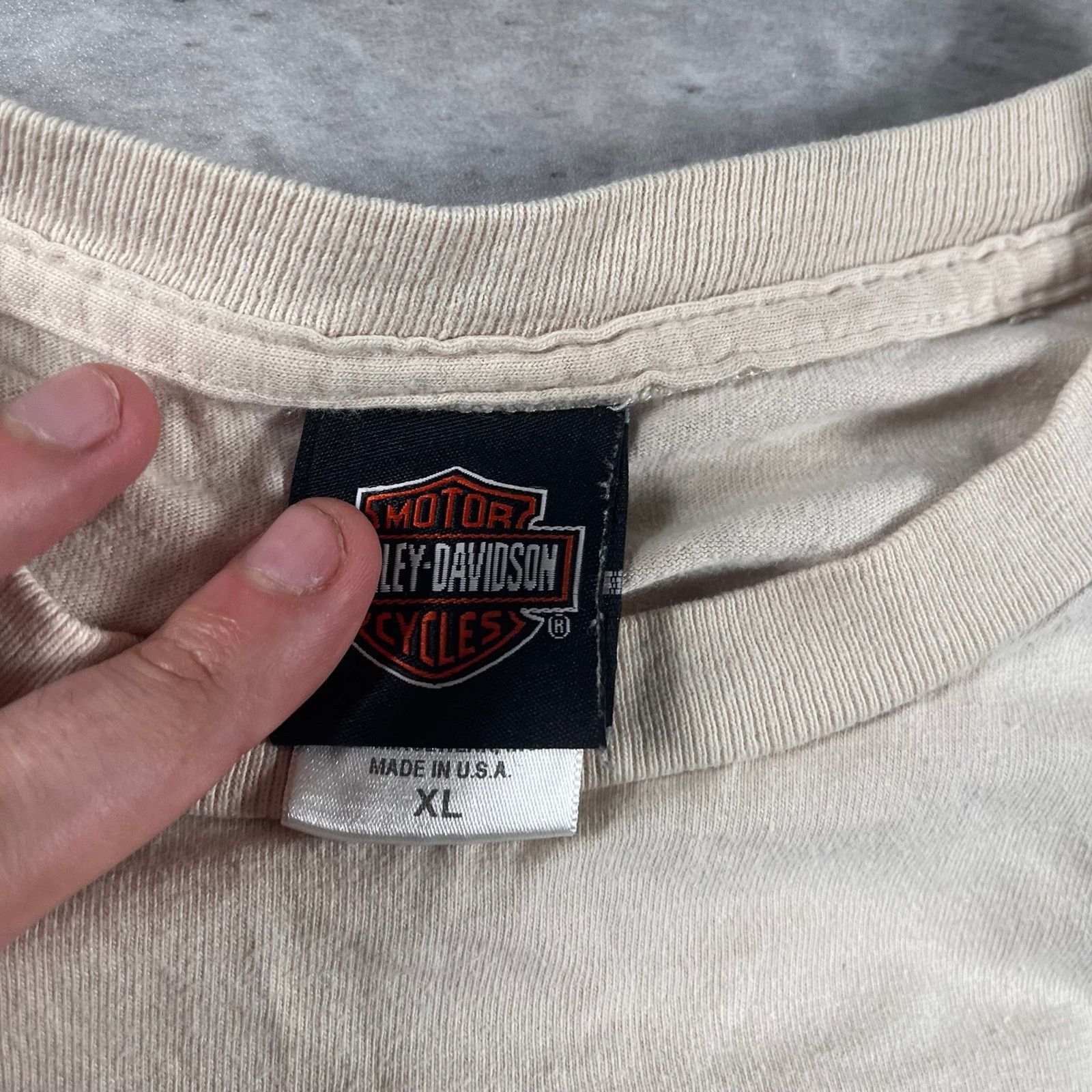 Harley Davidson Y2K Harley Davidson long sleeve Size US XL / EU 56 / 4 - 7 Thumbnail