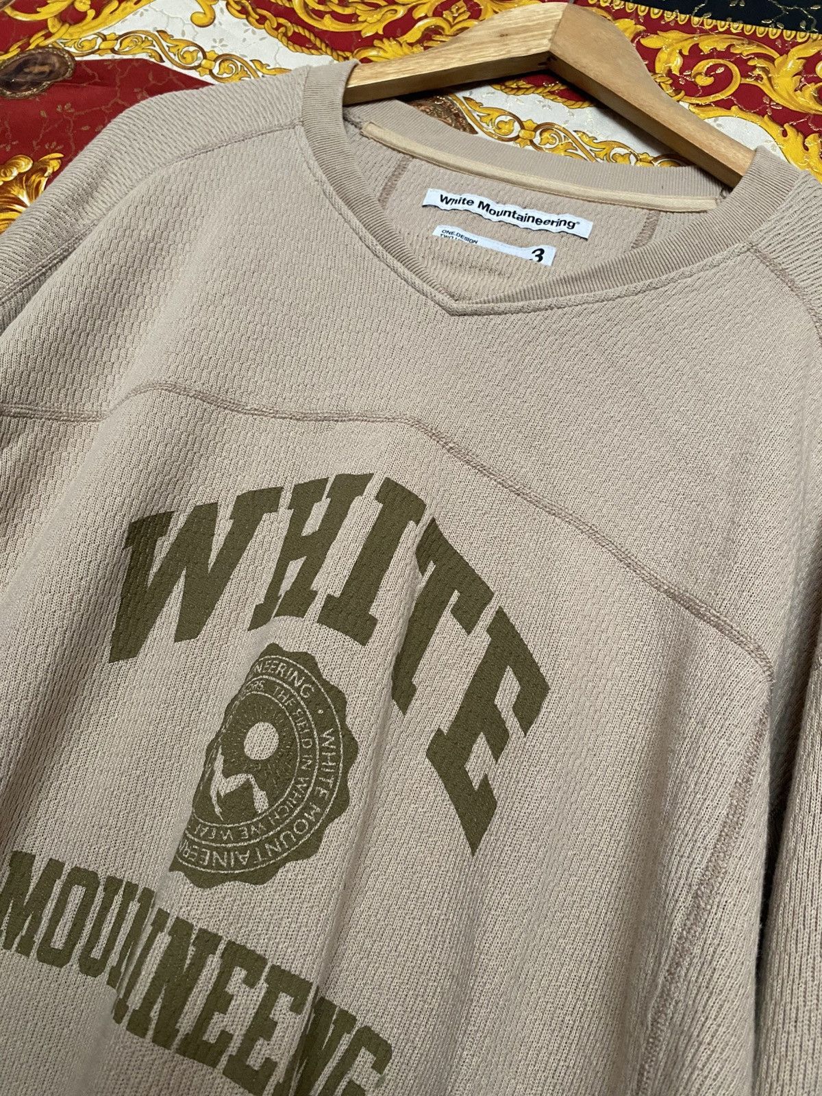 White Mountaineering White Mountaineering SS23 dray thermal Hockey t-shirt Size US L / EU 52-54 / 3 - 2 Thumbnail
