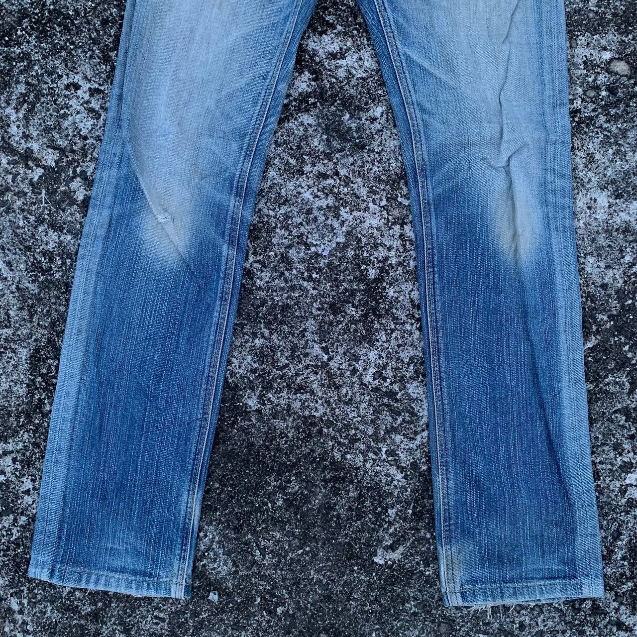 Lee Lee Riders Jeans Light Blue Wash Denim Union Made Size US 29 - 4 Thumbnail