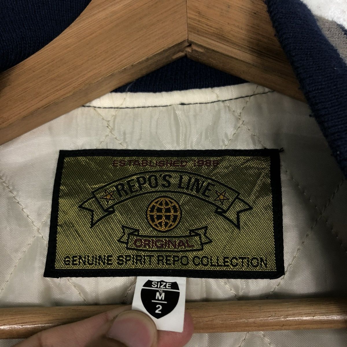 Japanese Brand 🔥VINTAGE BOMBER JACKET FLY REPO’S LINE ISSEY MIYAKE Size US M / EU 48-50 / 2 - 19 Thumbnail