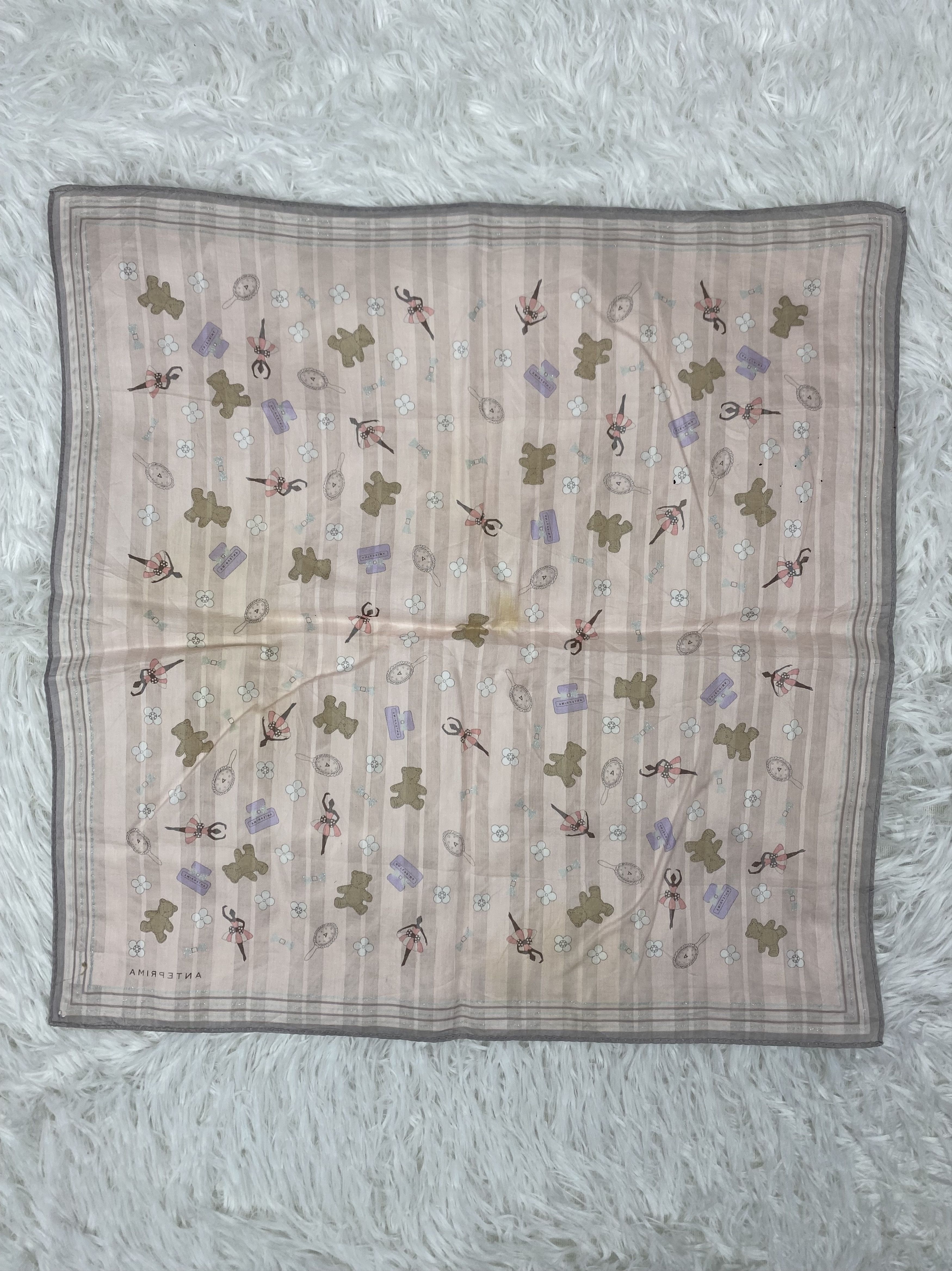 Japanese Brand × Vintage Vintage Anteprima Handkerchief Neckerchief PH0831 Size ONE SIZE - 4 Thumbnail