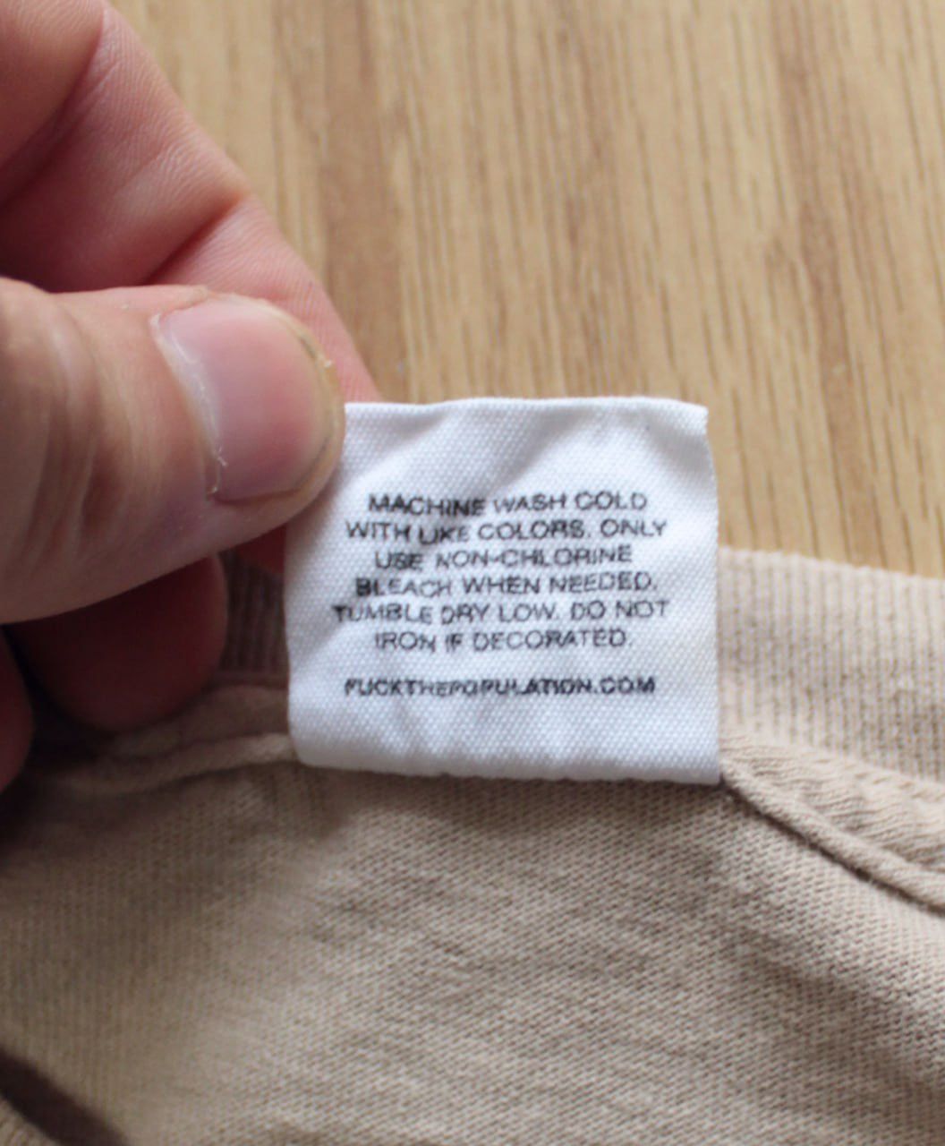 Fuck The Population 🔥 FTP Finger T Shirt Made in USA Streetwear Size US S / EU 44-46 / 1 - 4 Thumbnail