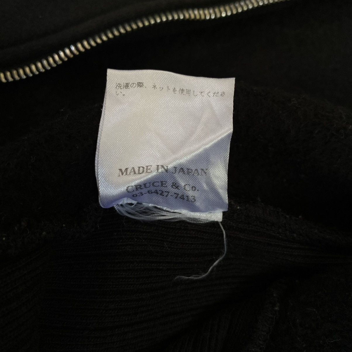14th Addiction 2000s Cruce & Co Rick Owen Style Asymmetric Zip Hoodie Size US M / EU 48-50 / 2 - 6 Thumbnail