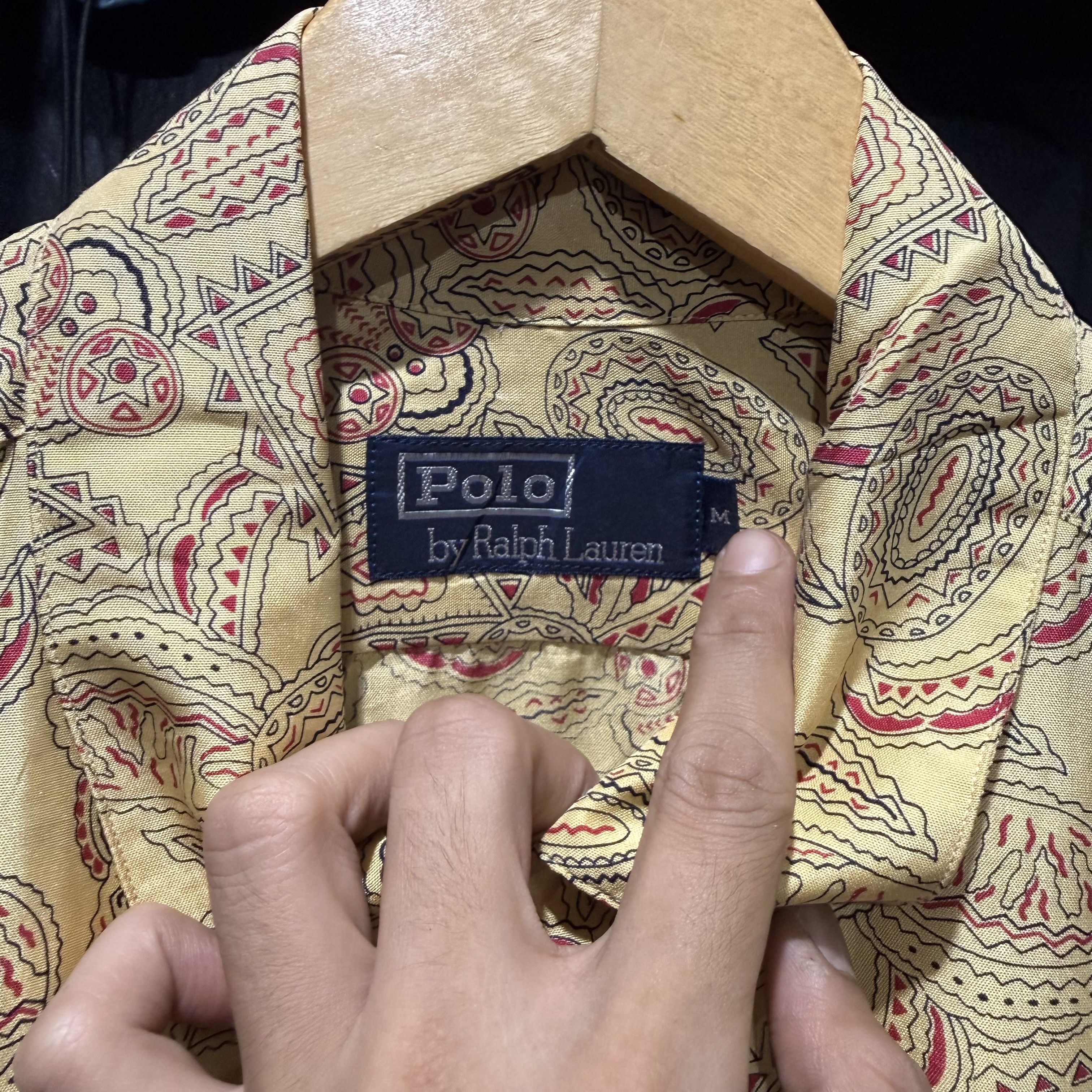 Polo Ralph Lauren Vintage Polo Ralph Lauren Printed Shirt Size US M / EU 48-50 / 2 - 4 Thumbnail