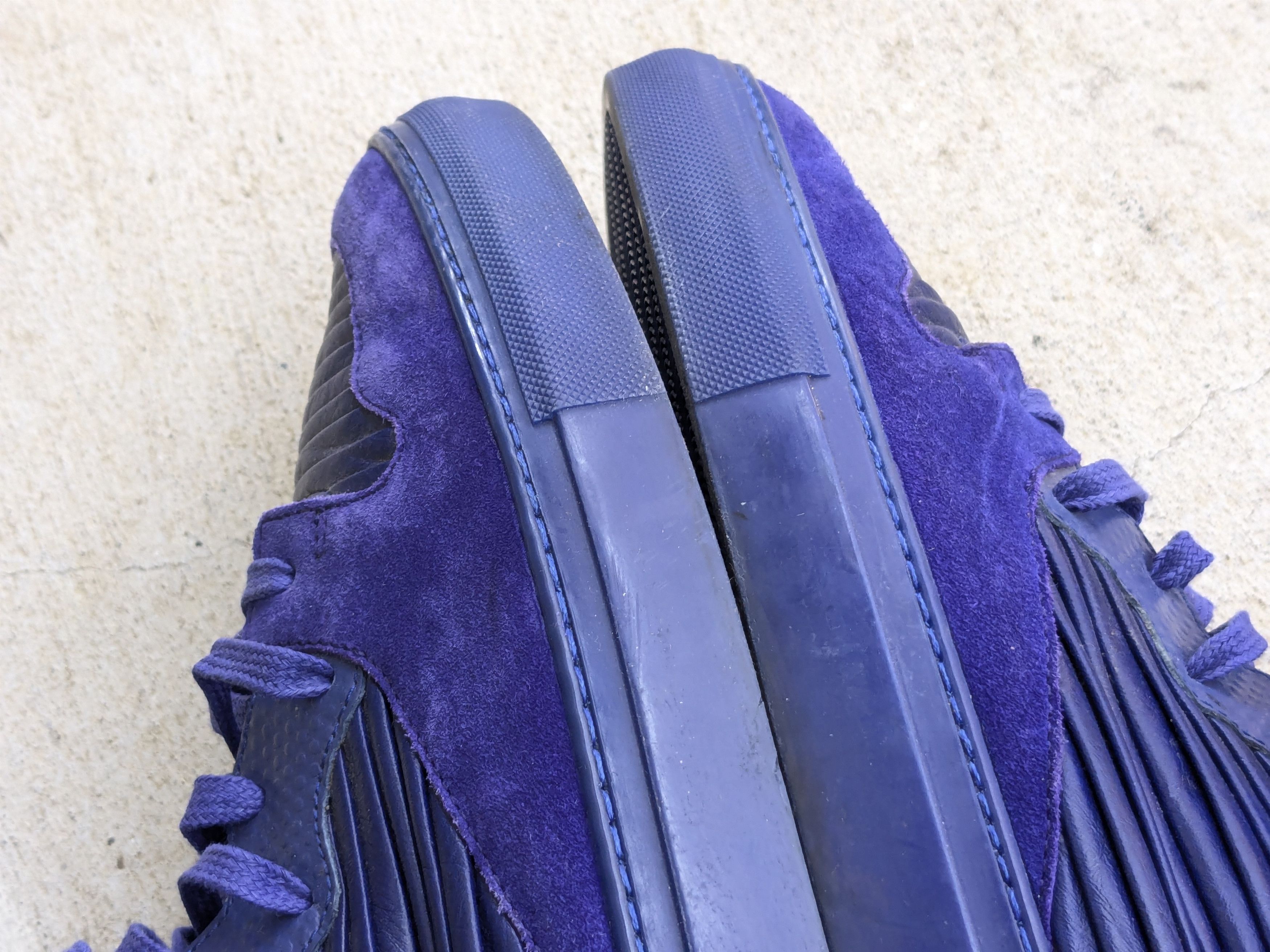 Balenciaga Balenciaga Arena Blue 13 High Tops Leather Size US 13 / EU 46 - 8 Thumbnail