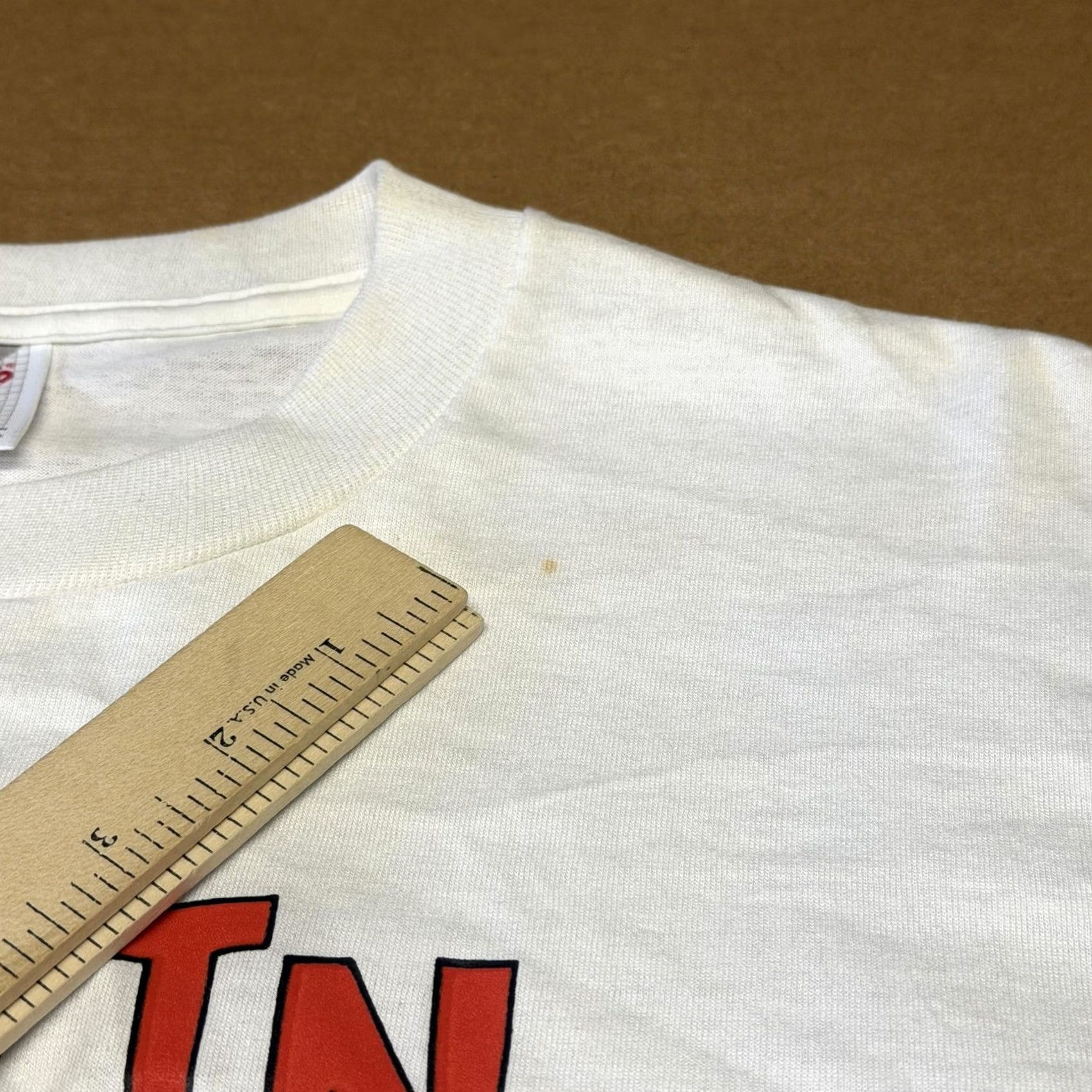 Jerzees VINTAGE Jerzees Shirt Mens L White I Play In The Low 80s Golf Graphic 90s Mens Tee Size US L / EU 52-54 / 3 - 2 Thumbnail