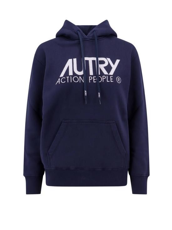 AUTRY AUTRY Women Hoodies HOIW409B 409B Blue Size L / US 10 / IT 46 - 1 Thumbnail